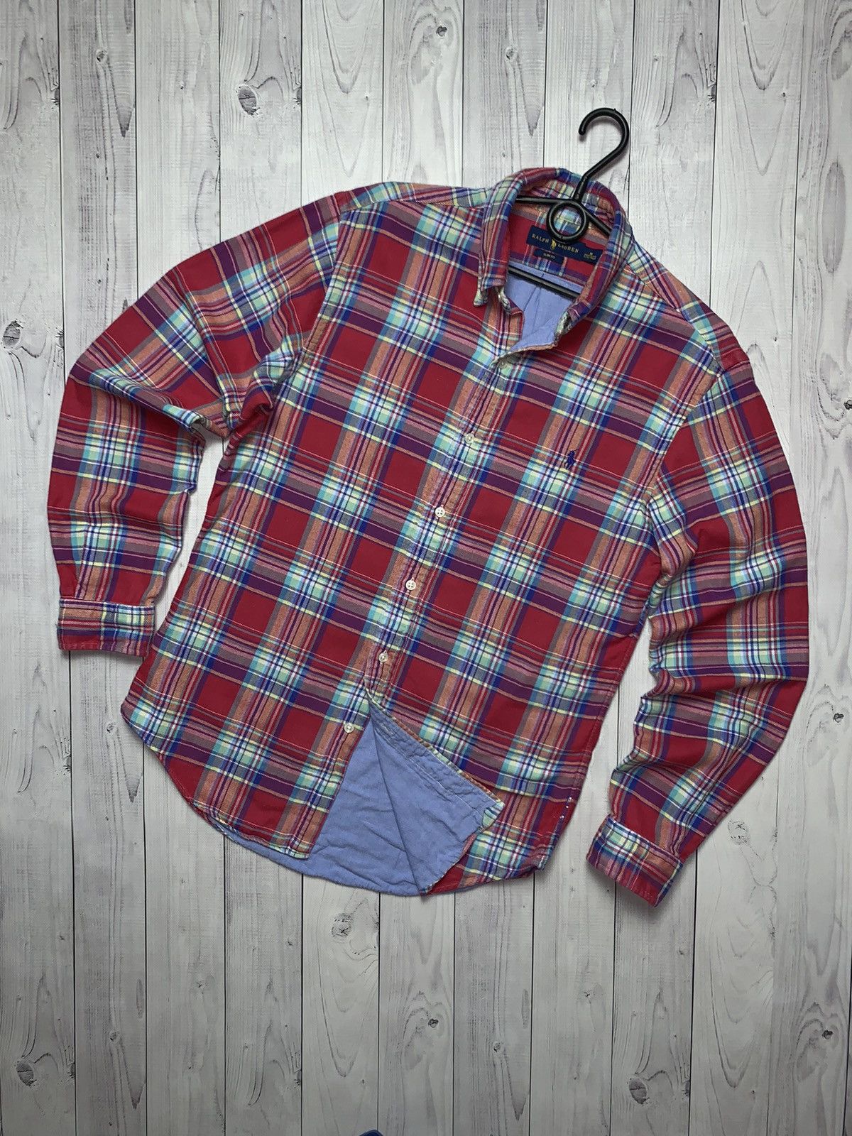 Ralph Lauren Vintage polo Ralph Lauren warm shirt jacket plaid size S/M Size US M / EU 48-50 / 2 - 1 Thumbnail