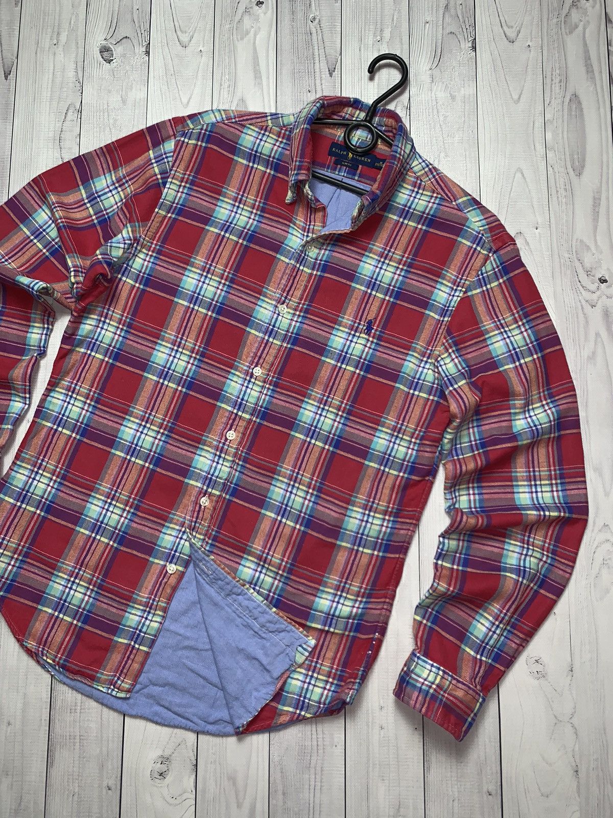 Ralph Lauren Vintage polo Ralph Lauren warm shirt jacket plaid size S/M Size US M / EU 48-50 / 2 - 2 Thumbnail
