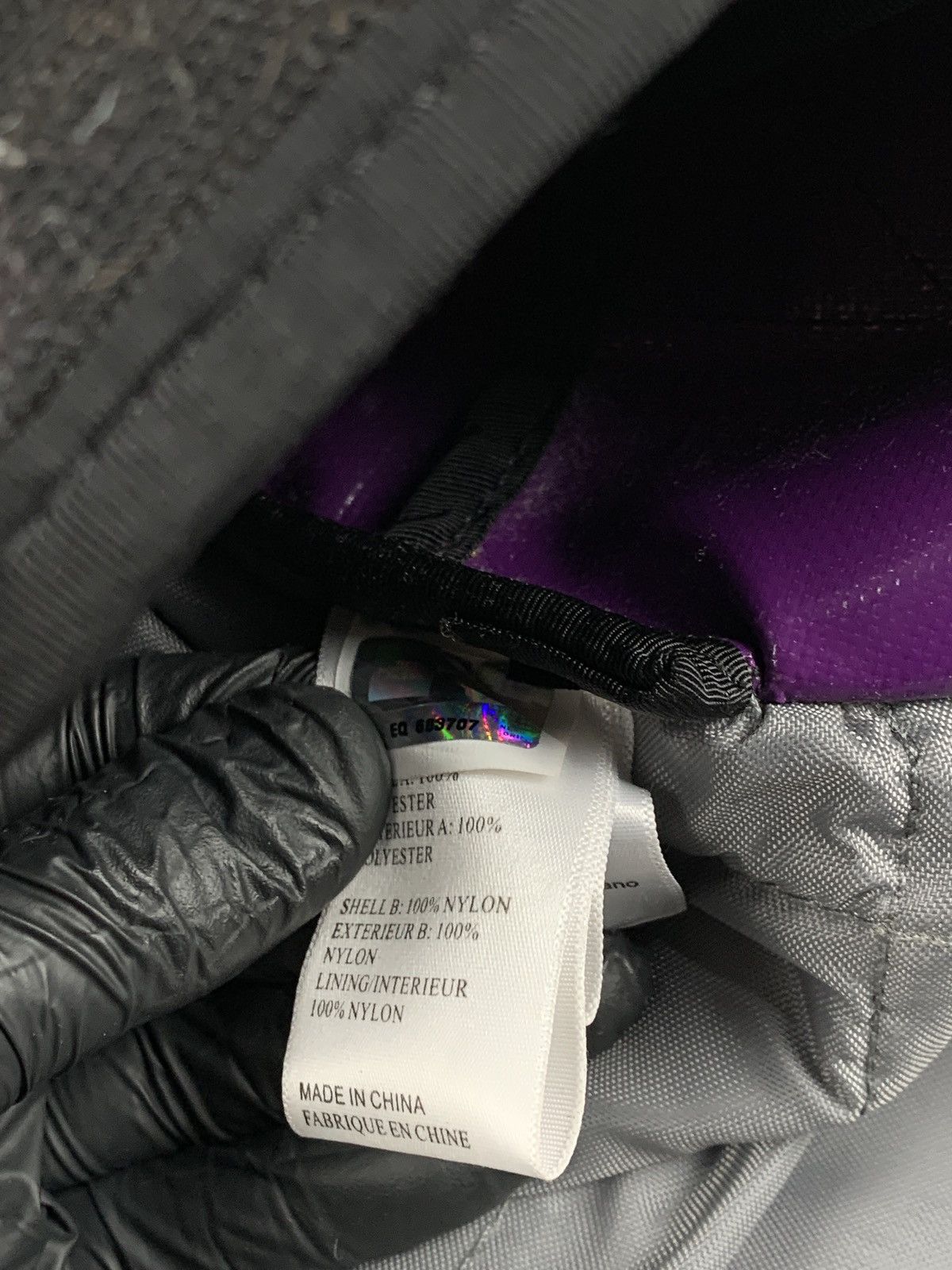 The North Face Vintage The North Face Purple Crossbody Messenger Bag Size ONE SIZE - 20 Thumbnail