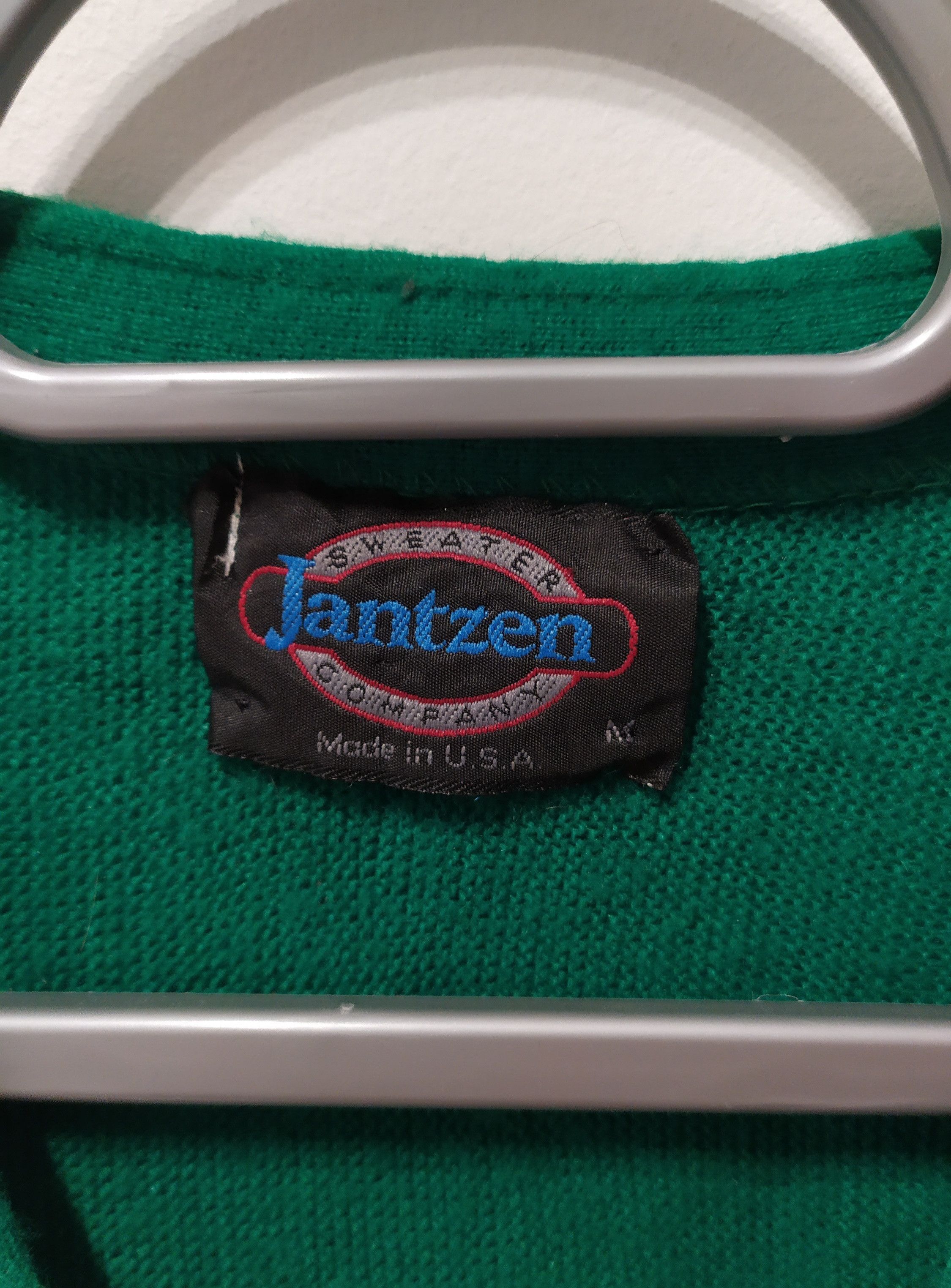 Jantzen Vintage 80s jantzen college varsity cardigan Size US M / EU 48-50 / 2 - 7 Thumbnail