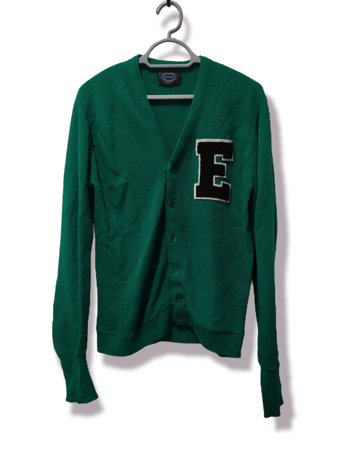 Jantzen Vintage 80s jantzen college varsity cardigan Size US M / EU 48-50 / 2 - 1 Thumbnail