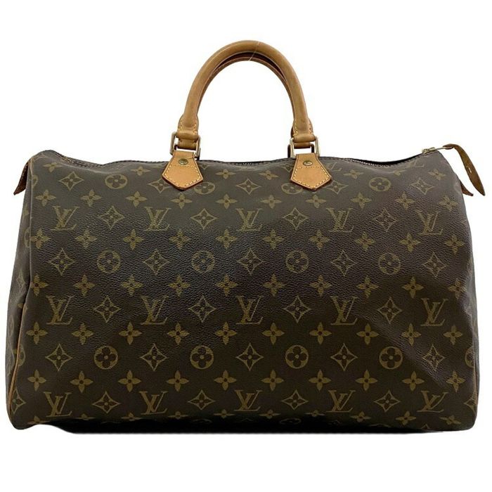 Louis Vuitton Louis Vuitton Boston Bag Speedy 40 Brown Monogram M41522