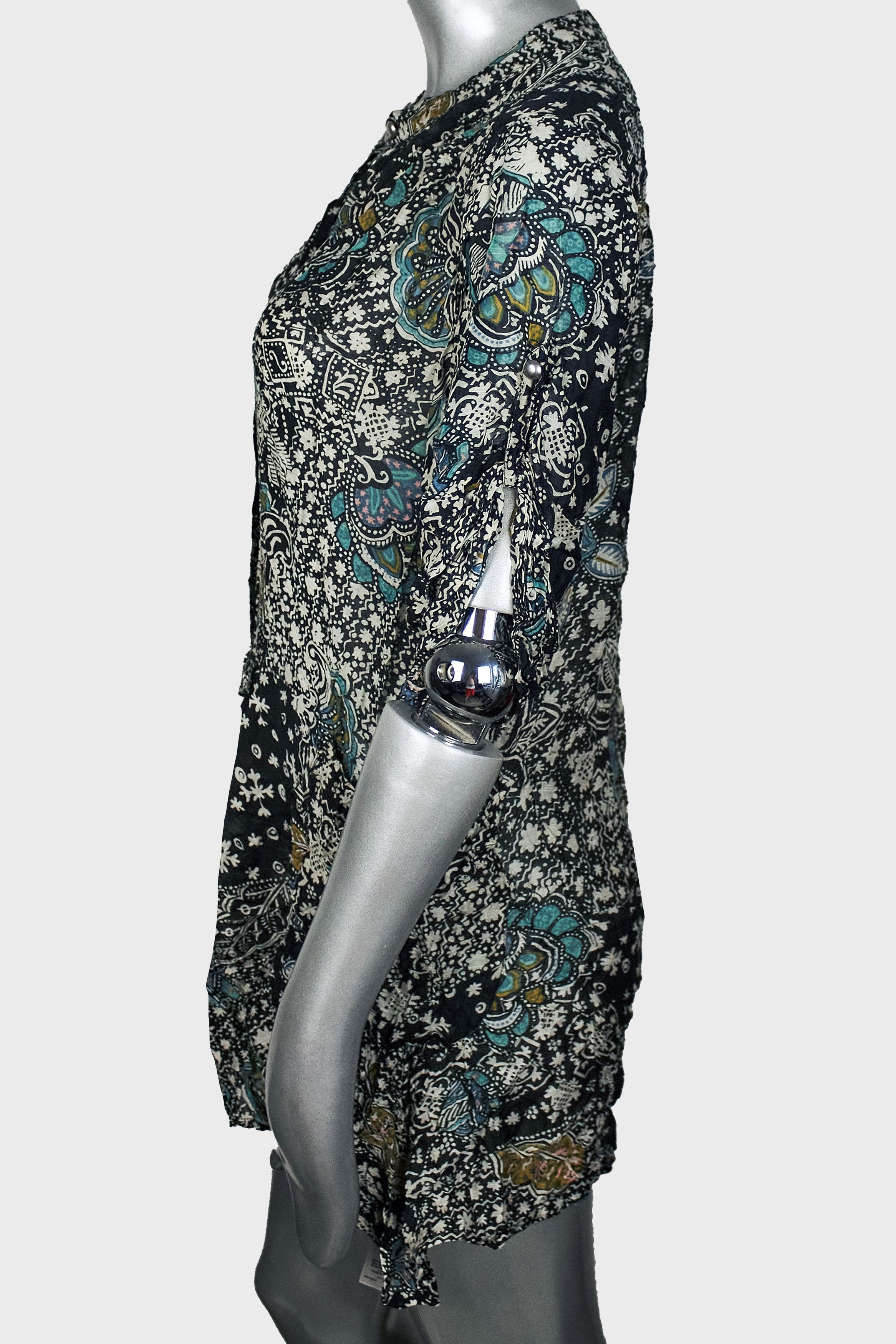 French Connection French Connection Dress in Baroque Style Tunic with Pockets Size M / US 6-8 / IT 42-44 - 5 Thumbnail