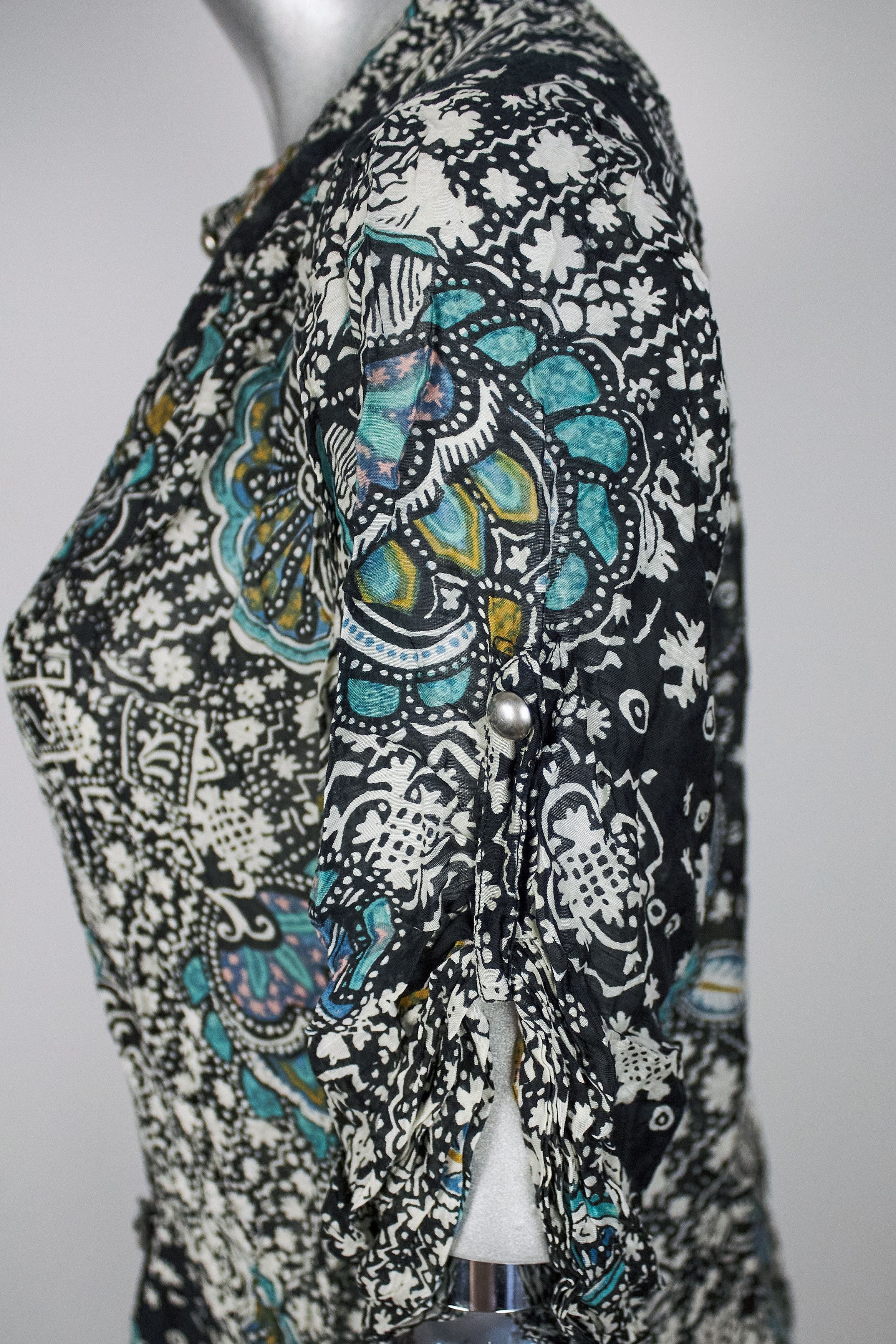 French Connection French Connection Dress in Baroque Style Tunic with Pockets Size M / US 6-8 / IT 42-44 - 6 Thumbnail