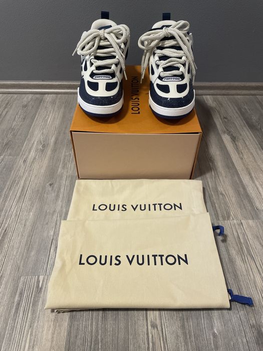 Authentic Louis Vuitton LV Skate Sneakers - Grey- UK10/ EU44.5 - used