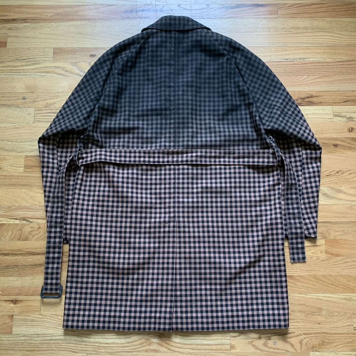 Bottega Veneta SS218 Plaid Ombre Degrade Coat Size US M / EU 48-50 / 2 - 4 Thumbnail