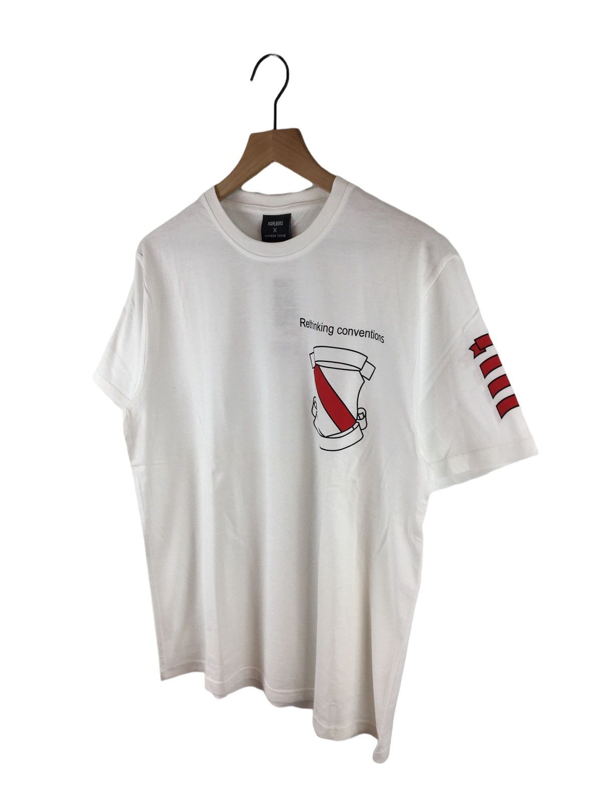 Marlboro Number Nine x Marlboro Emblem Print Tee Size US M / EU 48-50 / 2 - 2 Thumbnail
