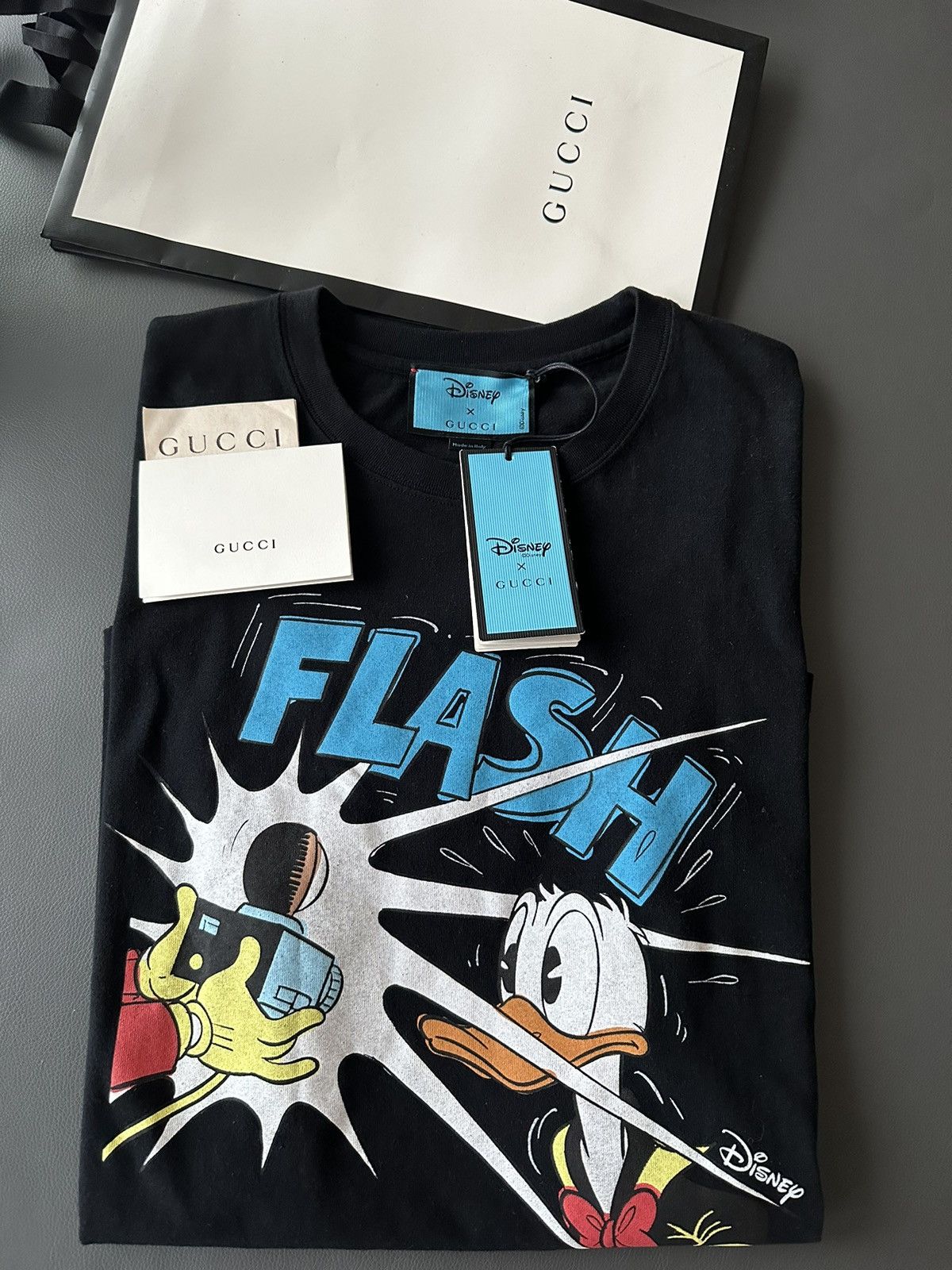 Disney × Gucci Super Runway Limited Edition Disney x Gucci Oversized Tee Size US XL / EU 56 / 4 - 1 Thumbnail