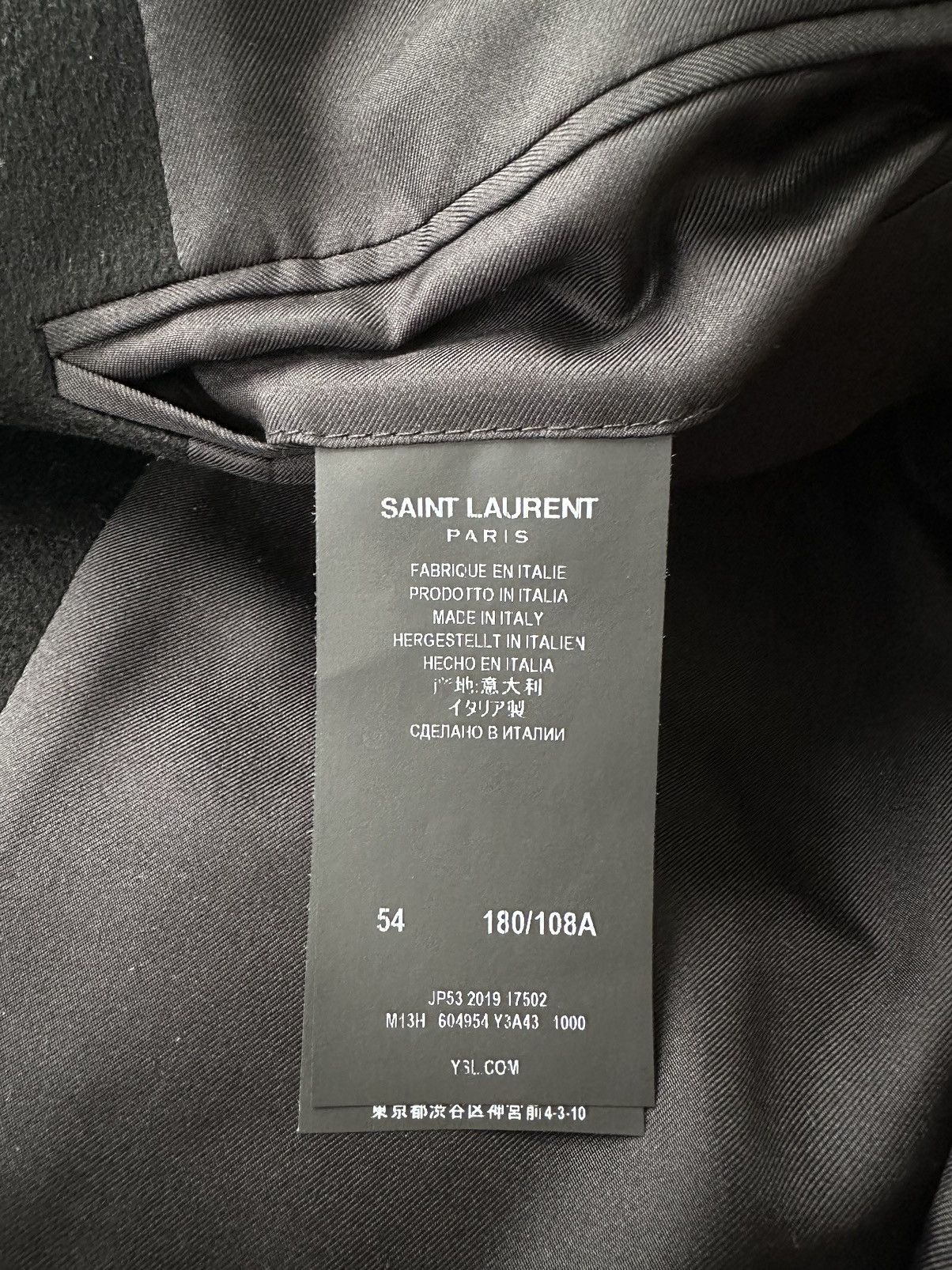 Saint Laurent Paris $4,300 Super Runway Cashmere Saint Laurent Trench Coat Size US L / EU 52-54 / 3 - 12 Thumbnail