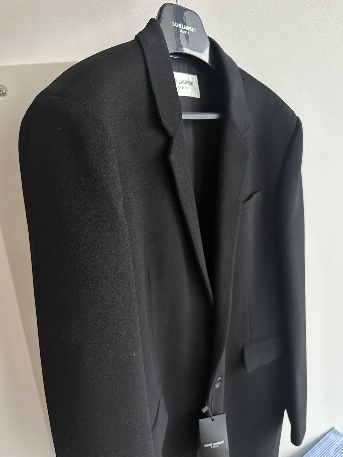 Saint Laurent Paris $4,300 Super Runway Cashmere Saint Laurent Trench Coat Size US L / EU 52-54 / 3 - 16 Thumbnail