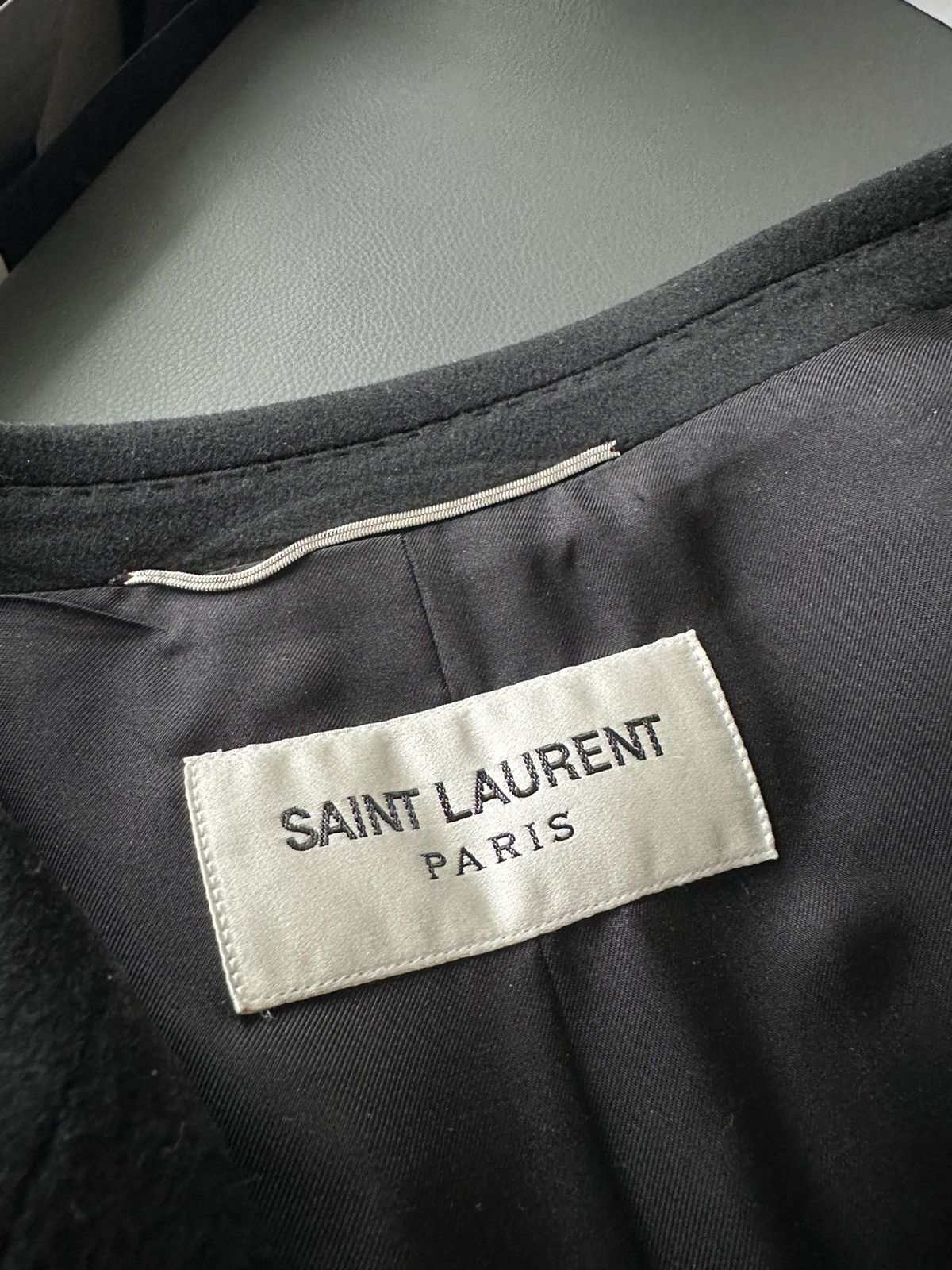 Saint Laurent Paris $4,300 Super Runway Cashmere Saint Laurent Trench Coat Size US L / EU 52-54 / 3 - 15 Thumbnail