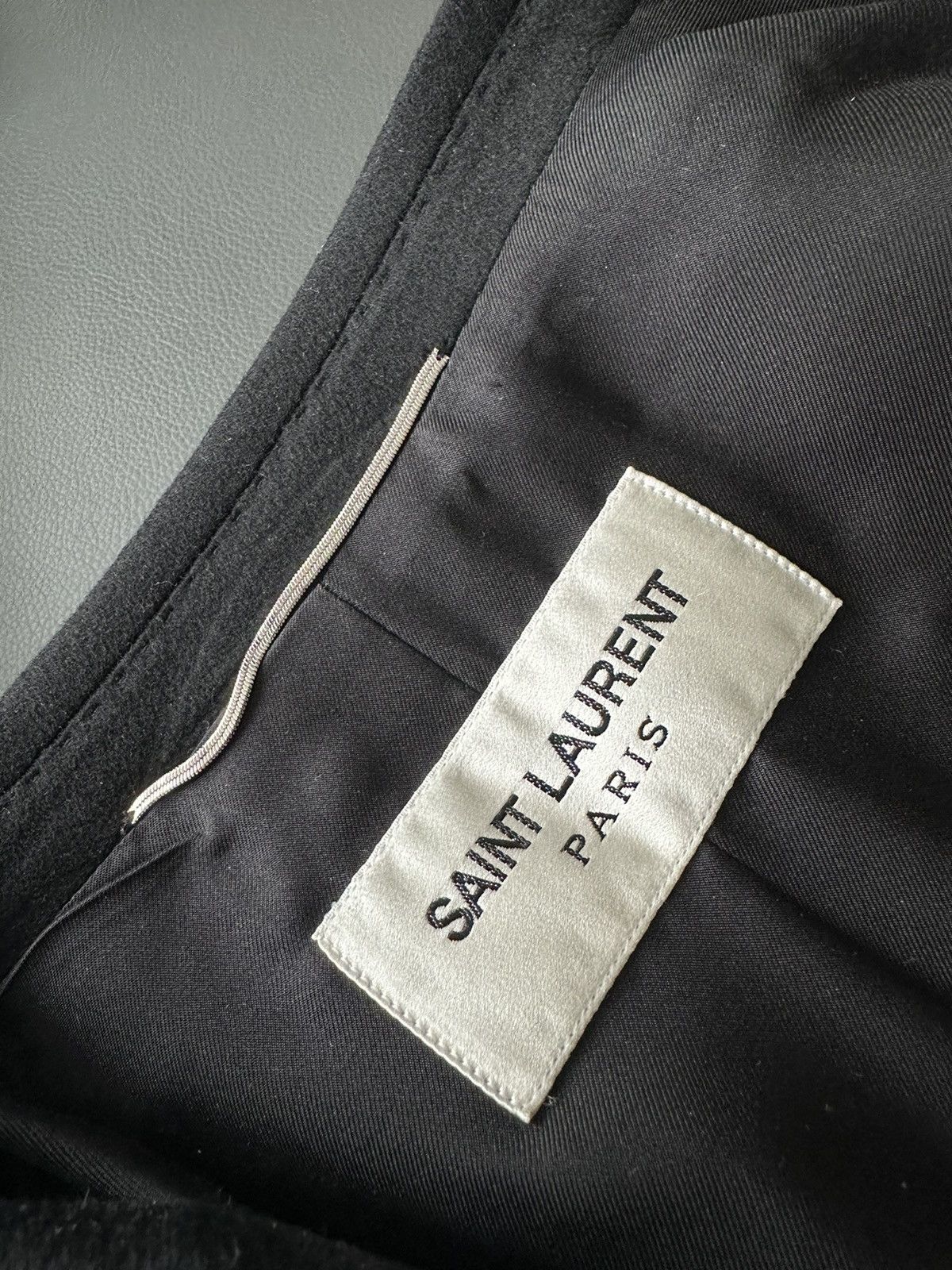 Saint Laurent Paris $4,300 Super Runway Cashmere Saint Laurent Trench Coat Size US L / EU 52-54 / 3 - 9 Thumbnail