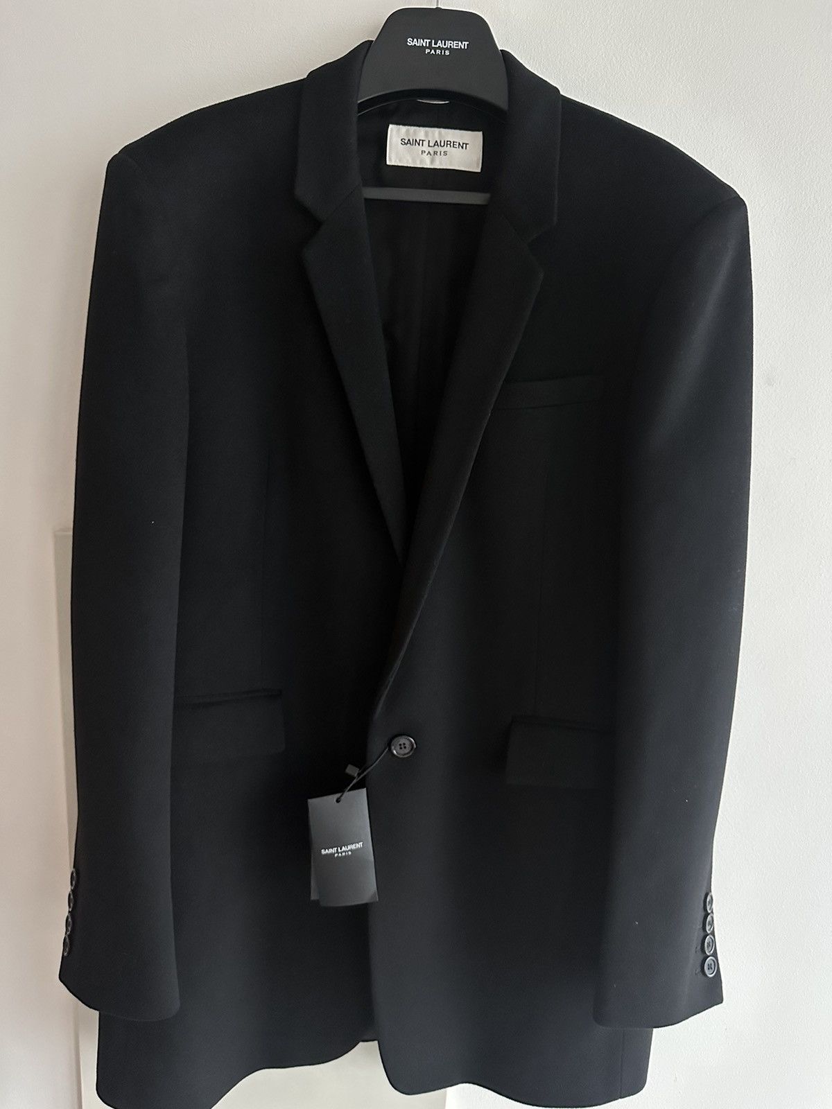 Saint Laurent Paris $4,300 Super Runway Cashmere Saint Laurent Trench Coat Size US L / EU 52-54 / 3 - 21 Thumbnail