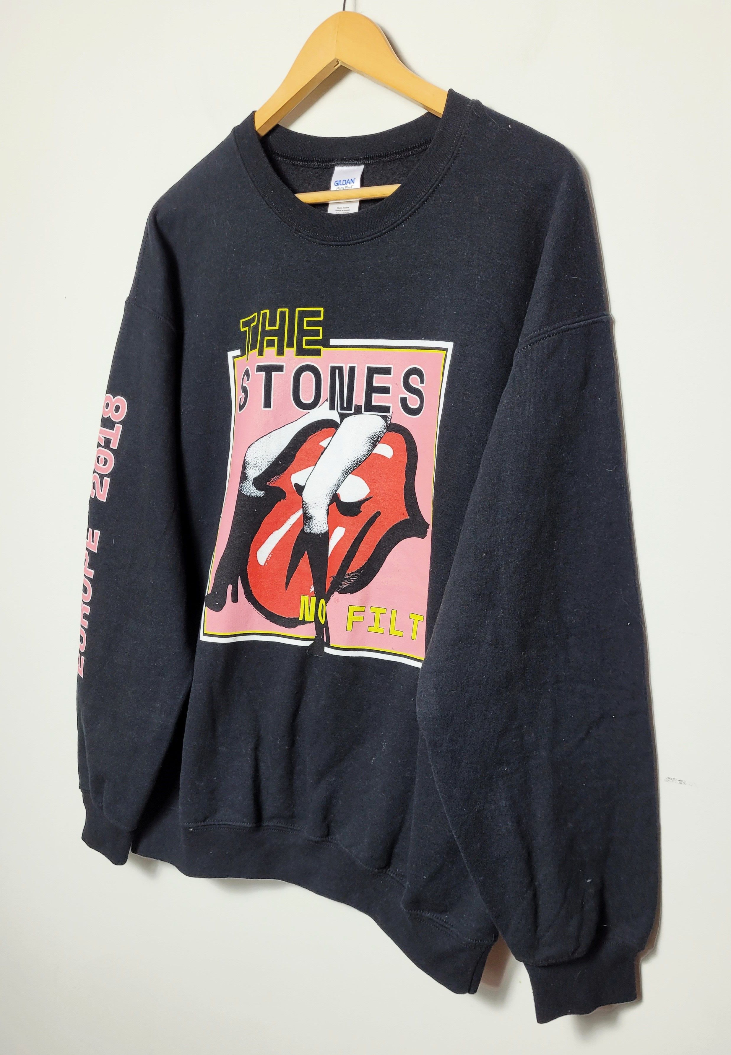 Band Tees Rolling Stones 2018 tour sweatshirt Size US L / EU 52-54 / 3 - 3 Thumbnail