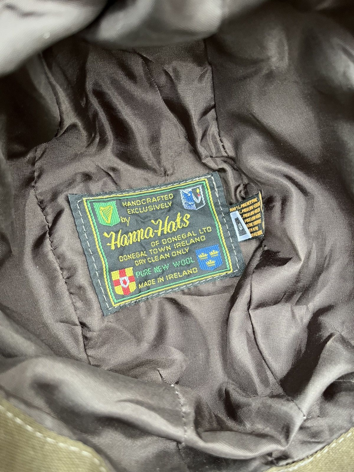 Vintage Vintage Handcrafted by Hanna Hats Patchwork Tweed Bucket Hat Size ONE SIZE - 13 Thumbnail
