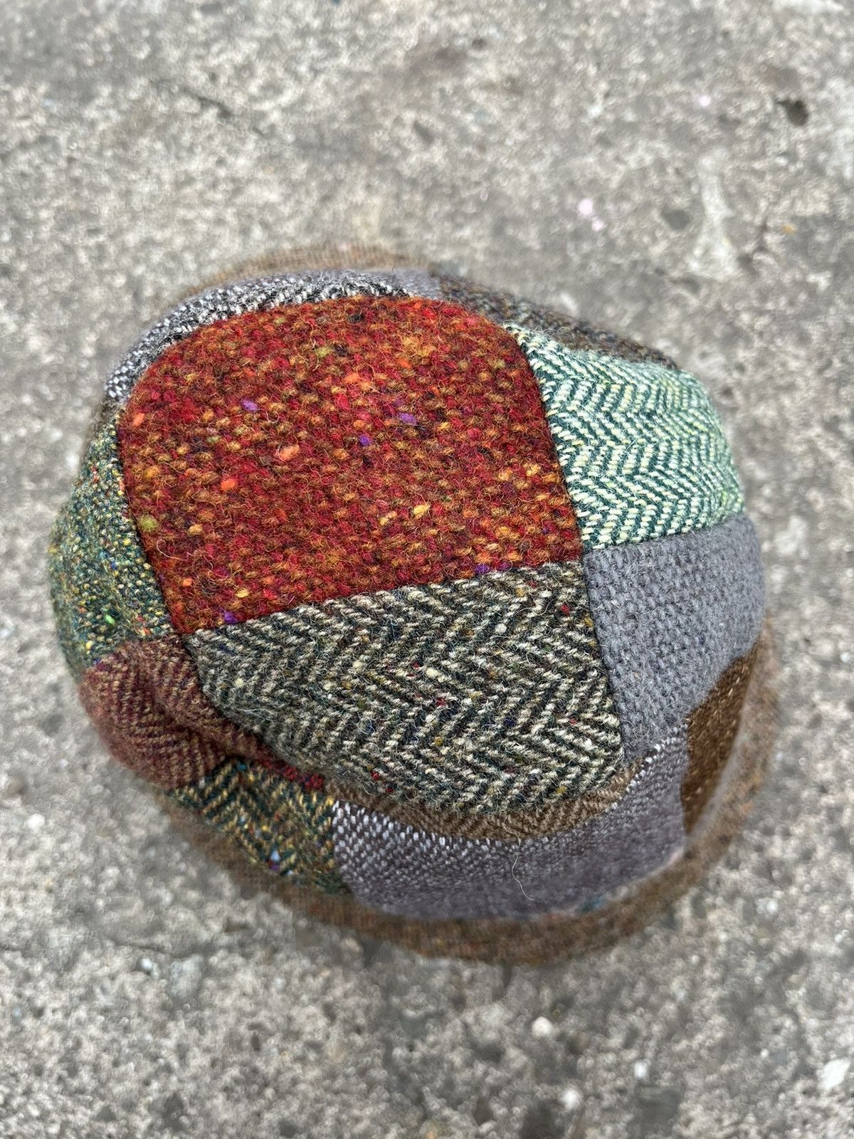 Vintage Vintage Handcrafted by Hanna Hats Patchwork Tweed Bucket Hat Size ONE SIZE - 10 Thumbnail