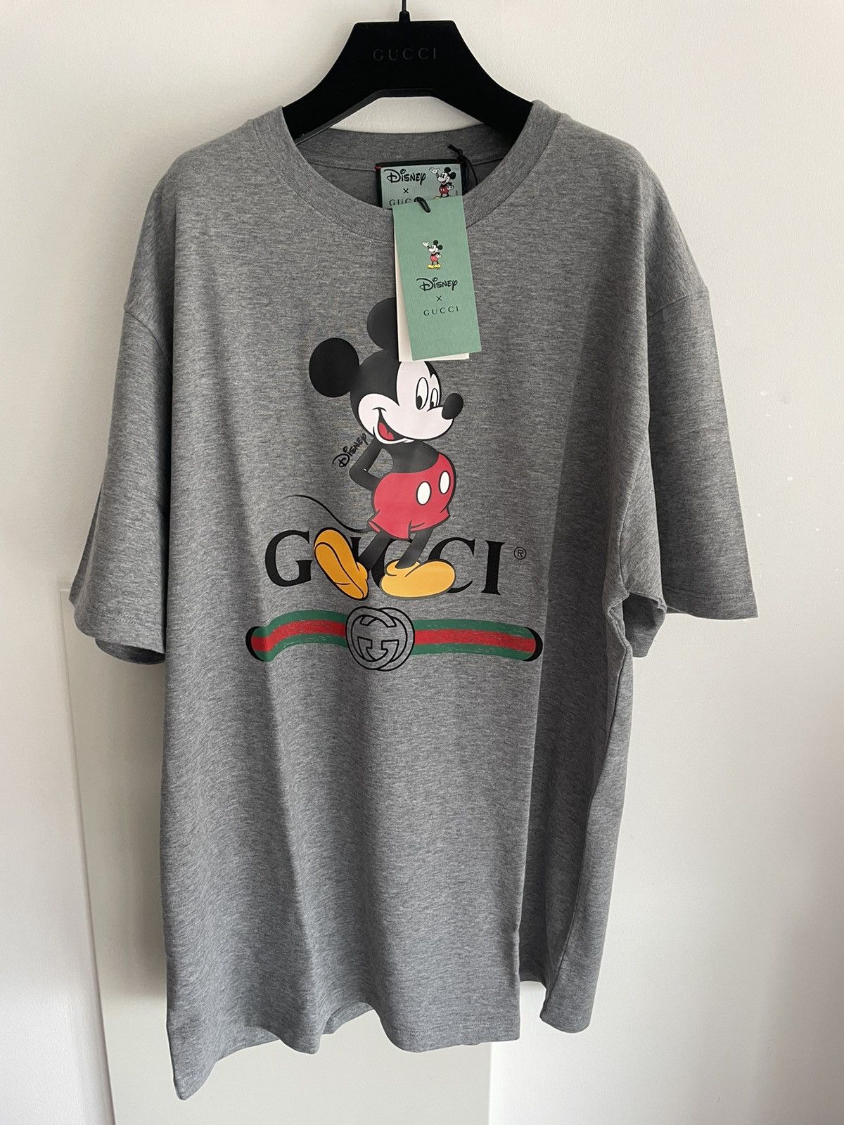 Disney × Gucci × Mickey Mouse Super Runway Limited Edition Oversized Gucci x Mickey Tee Size US XXL / EU 58 / 5 - 2 Thumbnail