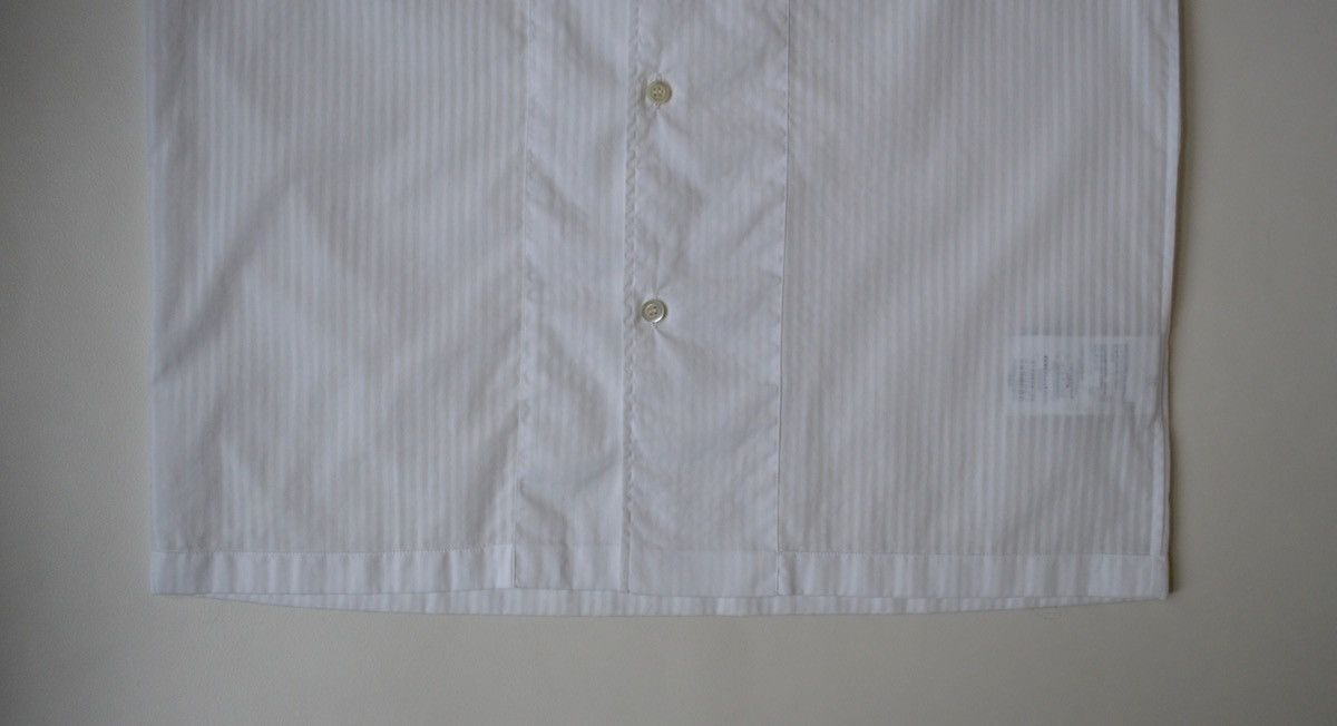 Maison Margiela S/S 20 Sample Striped Camp Collar Shirt Size US M / EU 48-50 / 2 - 6 Thumbnail