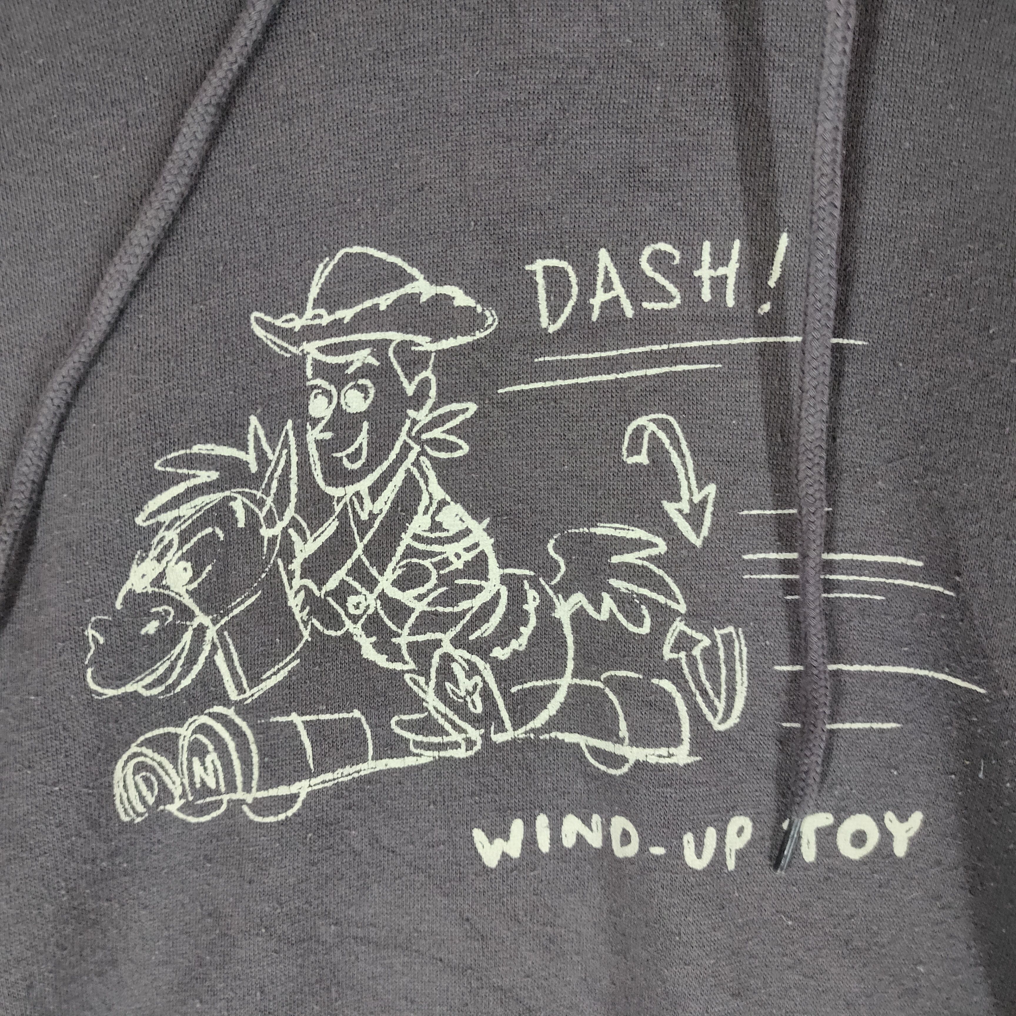 Cartoon Network DISNEY PIXAR COWBOY Toy Graphic Printed Hoodie Sweatshirt Size US L / EU 52-54 / 3 - 3 Thumbnail