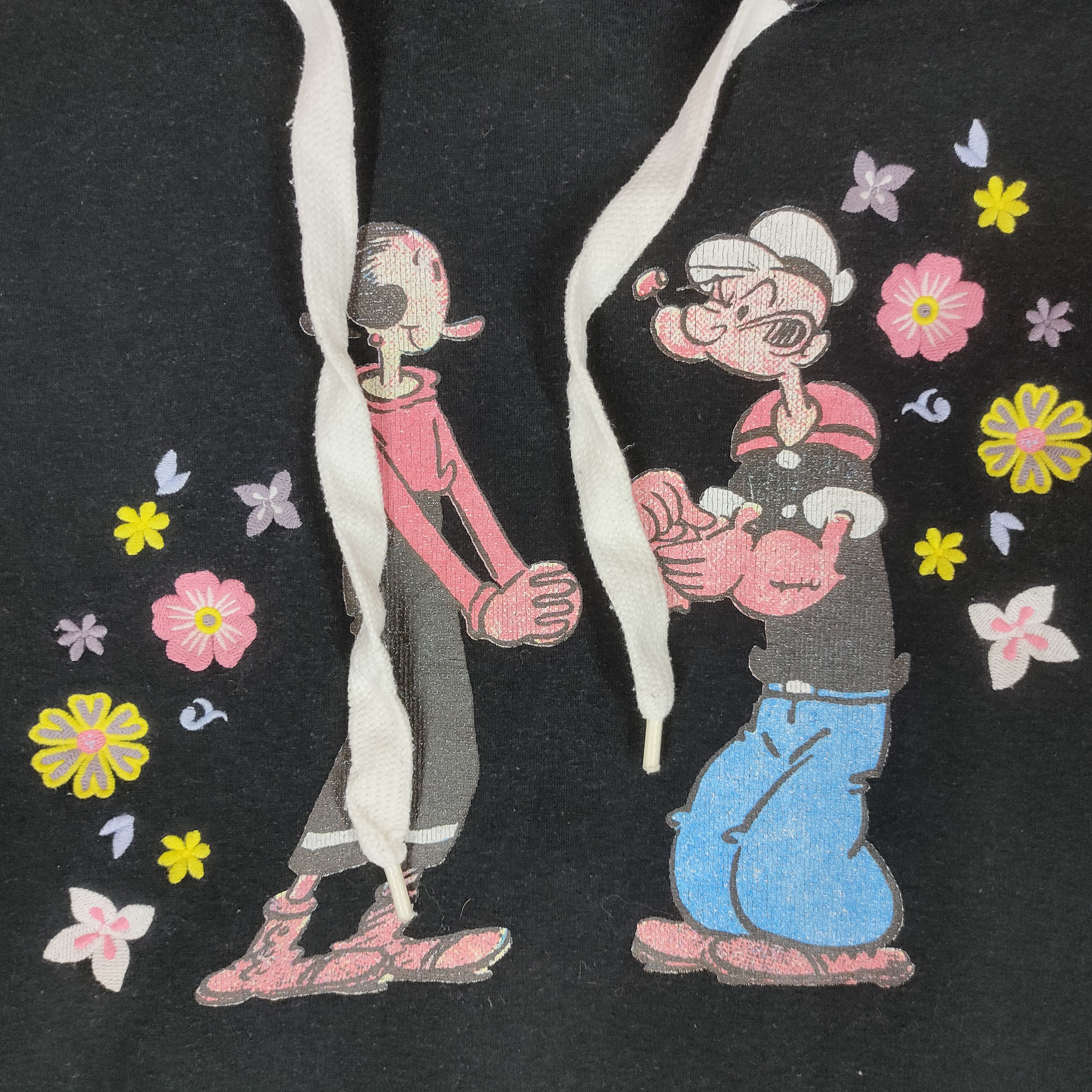 Cartoon Network POPEYE & OLIVE Big Printed Couple M Size Hoodie Size US M / EU 48-50 / 2 - 2 Thumbnail