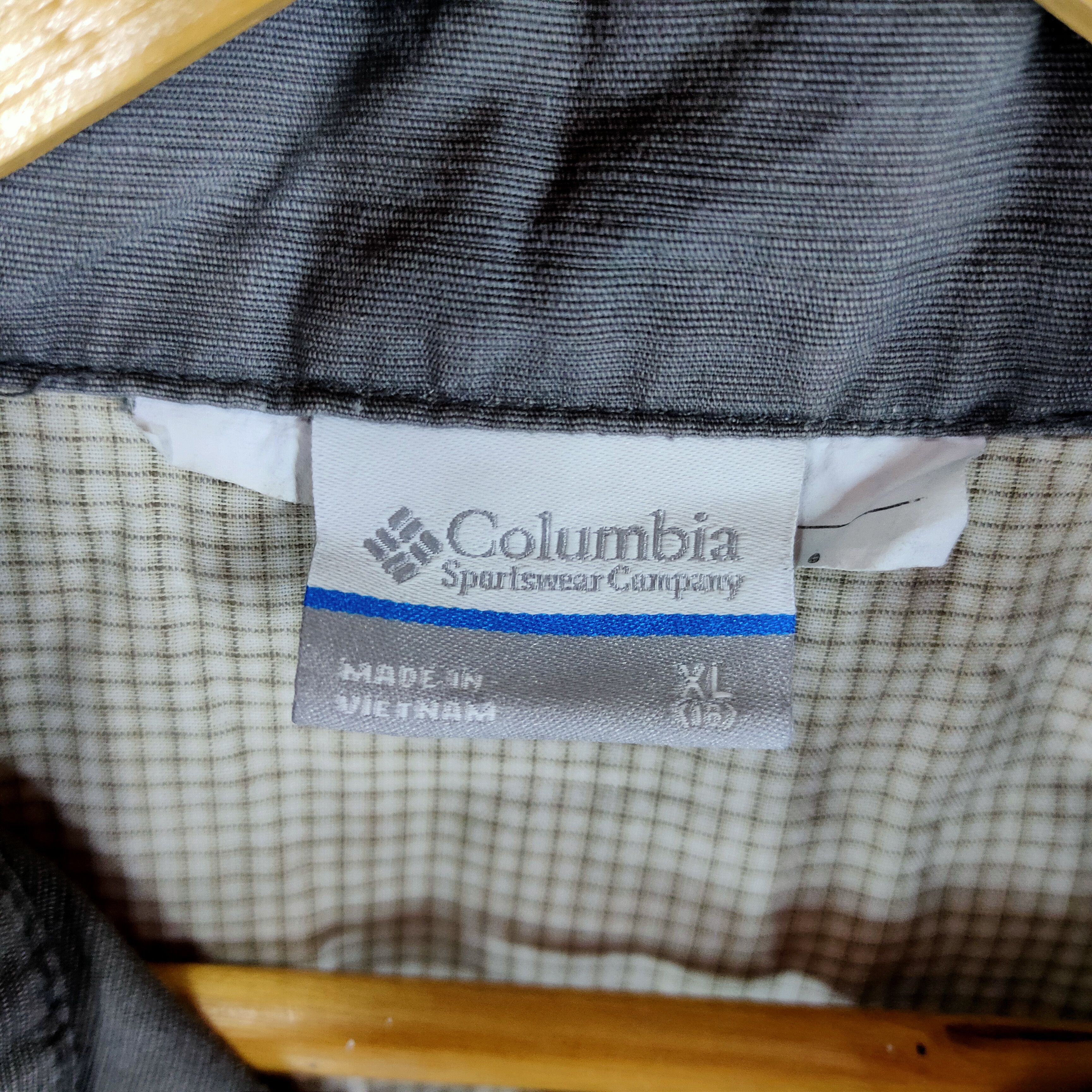 Columbia Vintage COLUMBIA Hoodie Classic YKK Y2K Zipper Jacket Size US L / EU 52-54 / 3 - 5 Thumbnail