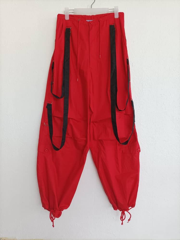 Japanese Brand Cargo Pants Bondage Pants Multy Pocket