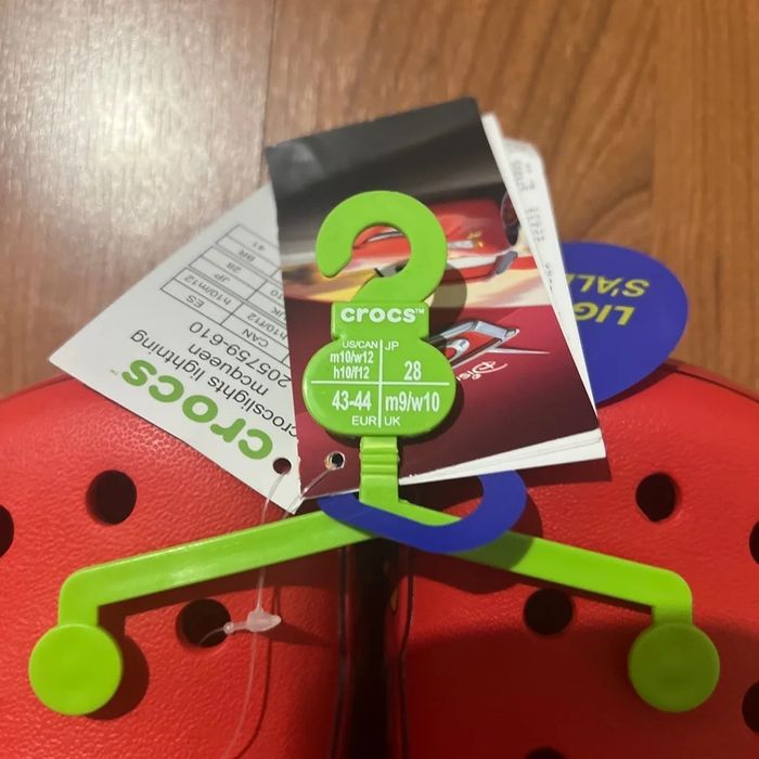 crocs-lightning-mcqueen-crocs-size-10-mens-grailed