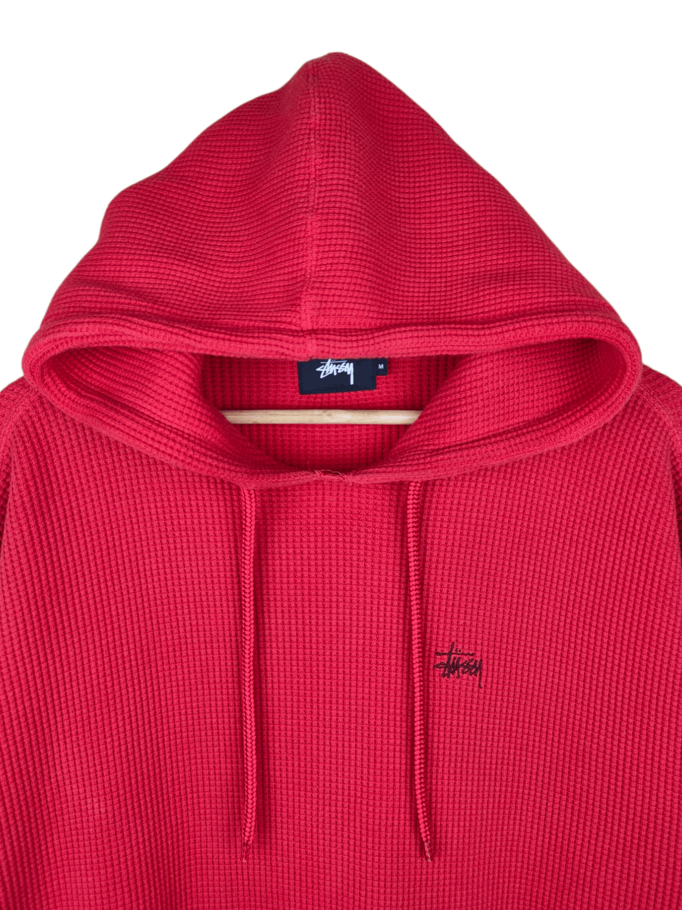 Stussy Stussy Small Logo Hooded Knitwear Sweater Size US L / EU 52-54 / 3 - 2 Thumbnail