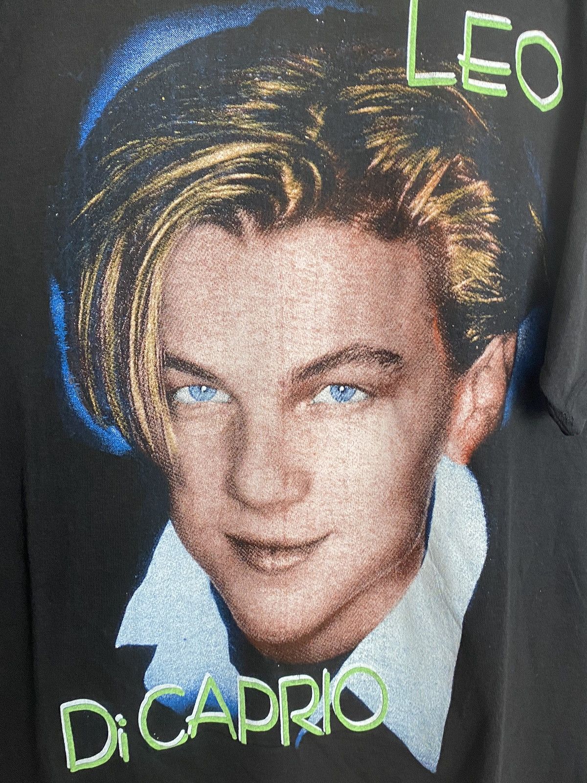 Band Tees Leonardo DiCaprio 90s Titanic Bootleg Vintage T-Shirt Movie Size US L / EU 52-54 / 3 - 3 Thumbnail