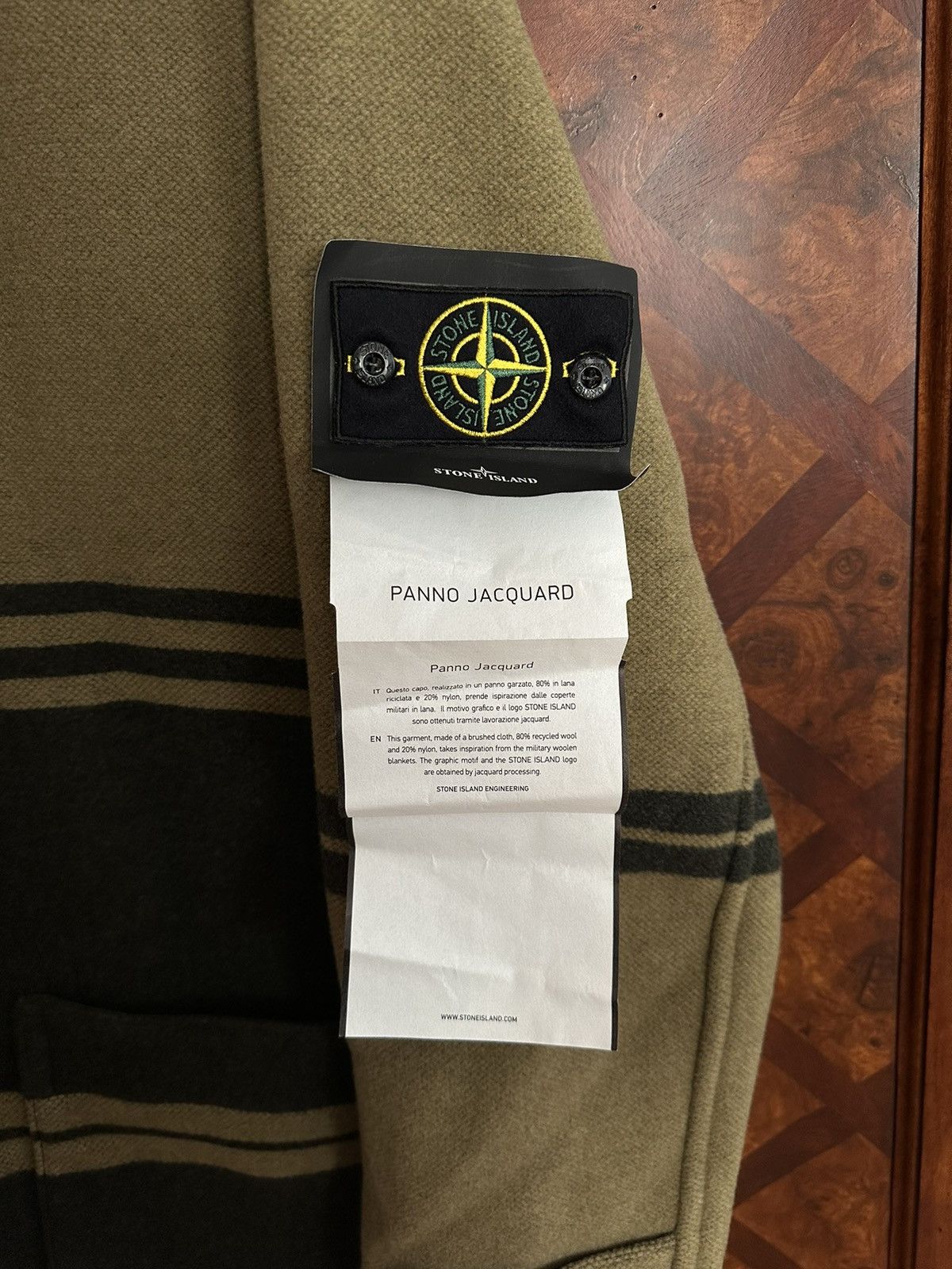 Stone Island Panno Jacquard, AW19, Model 71254, Retail $1500