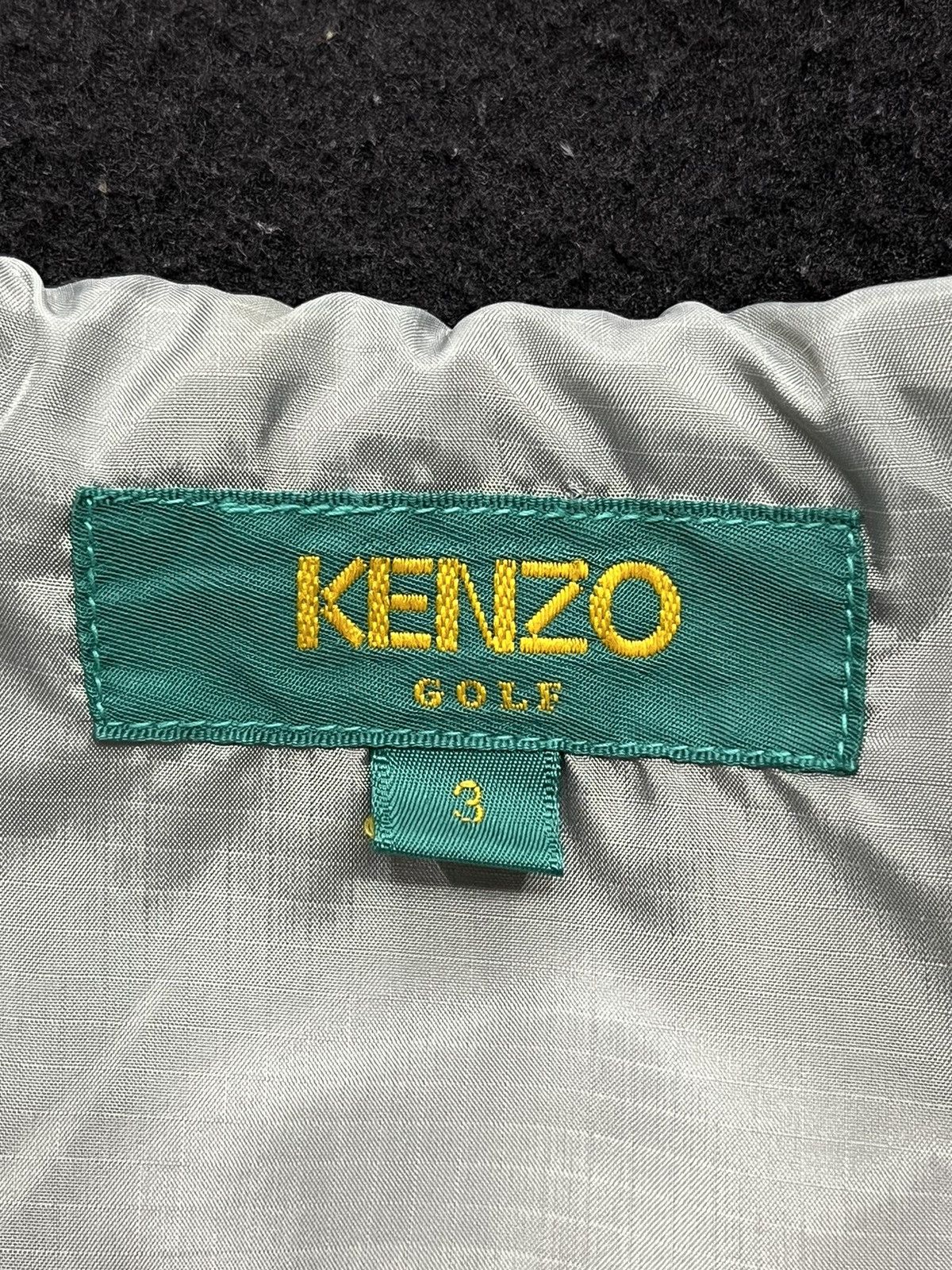 Kenzo Vintage KENZO Golf Poly-Rayon Fleece Jacket Size US M / EU 48-50 / 2 - 10 Thumbnail