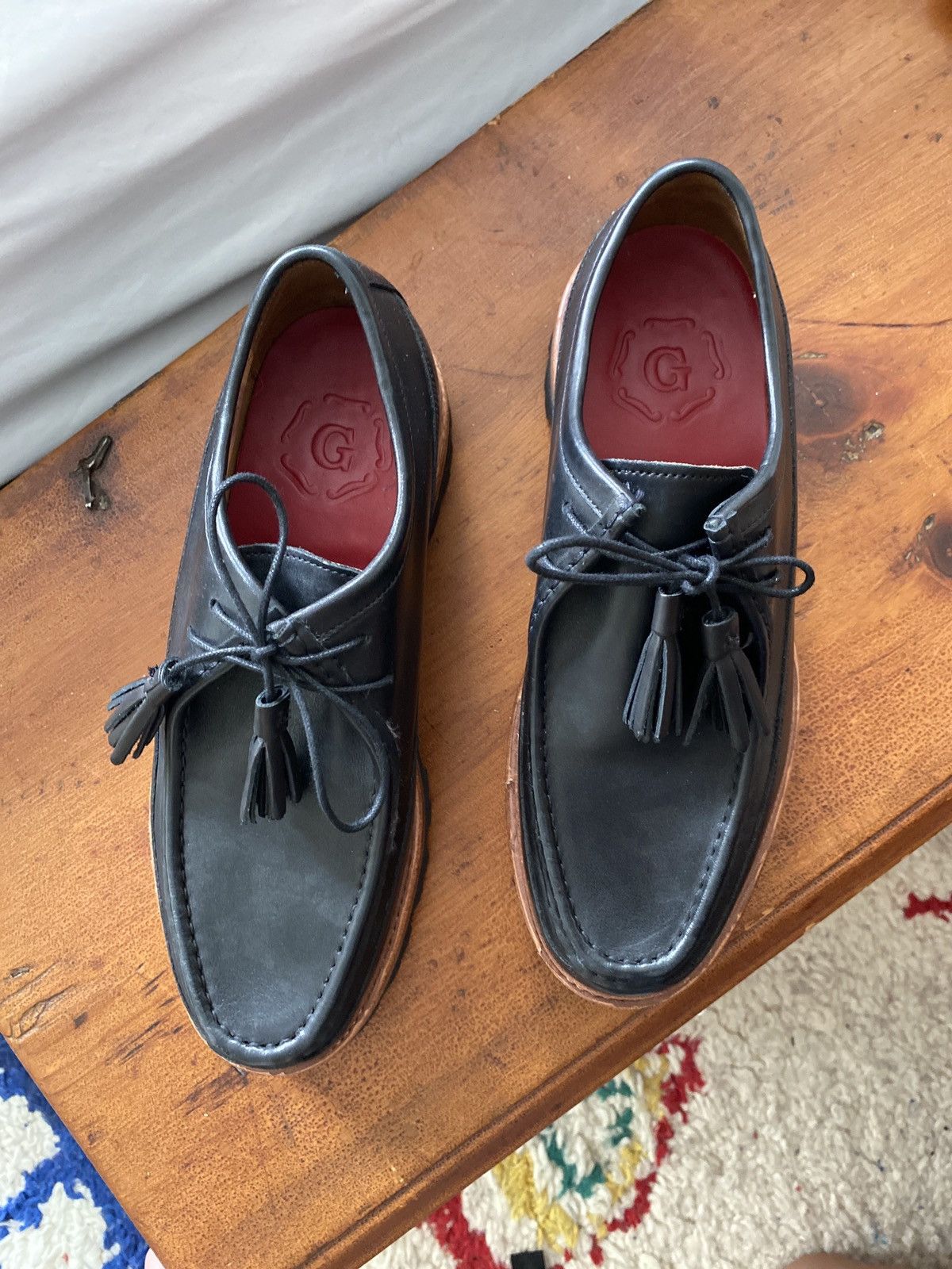 Grenson Grenson Bennet Apron-toe Lug Sole Loafers Size US 9.5 / EU 42-43 - 4 Thumbnail
