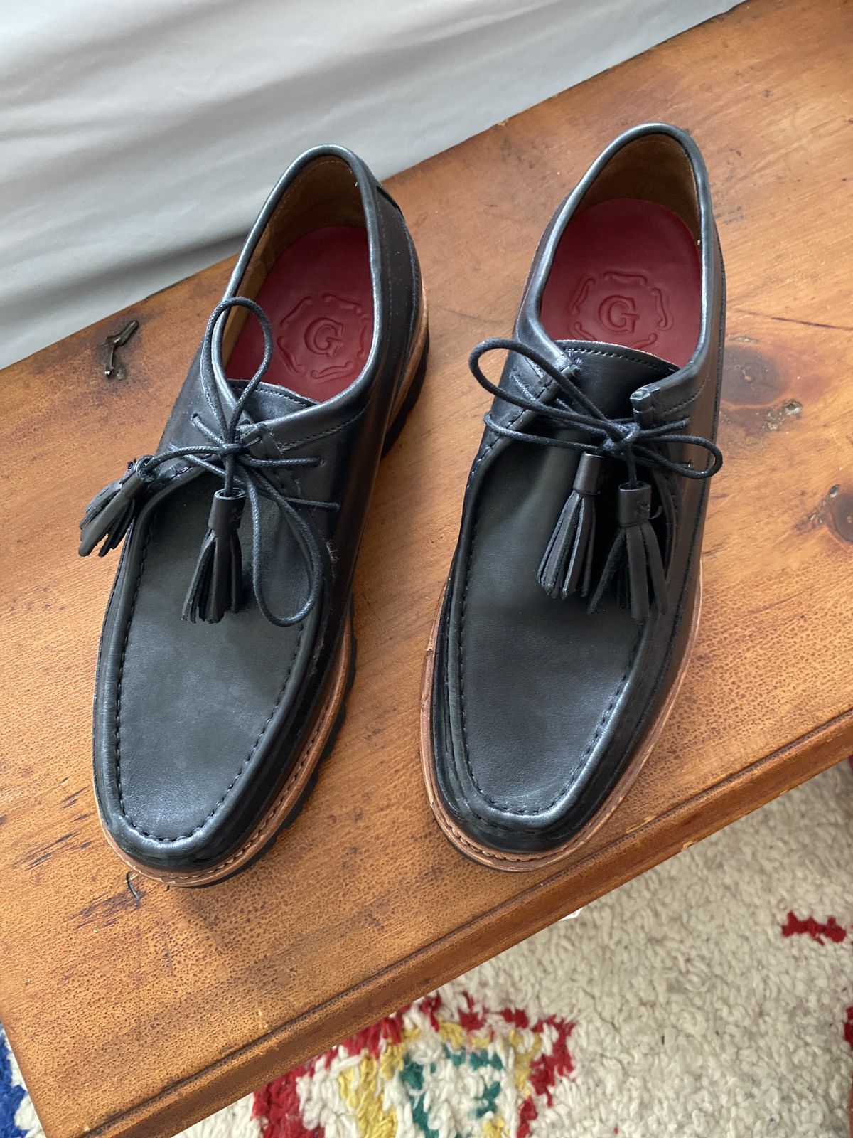 Grenson Grenson Bennet Apron-toe Lug Sole Loafers Size US 9.5 / EU 42-43 - 2 Thumbnail