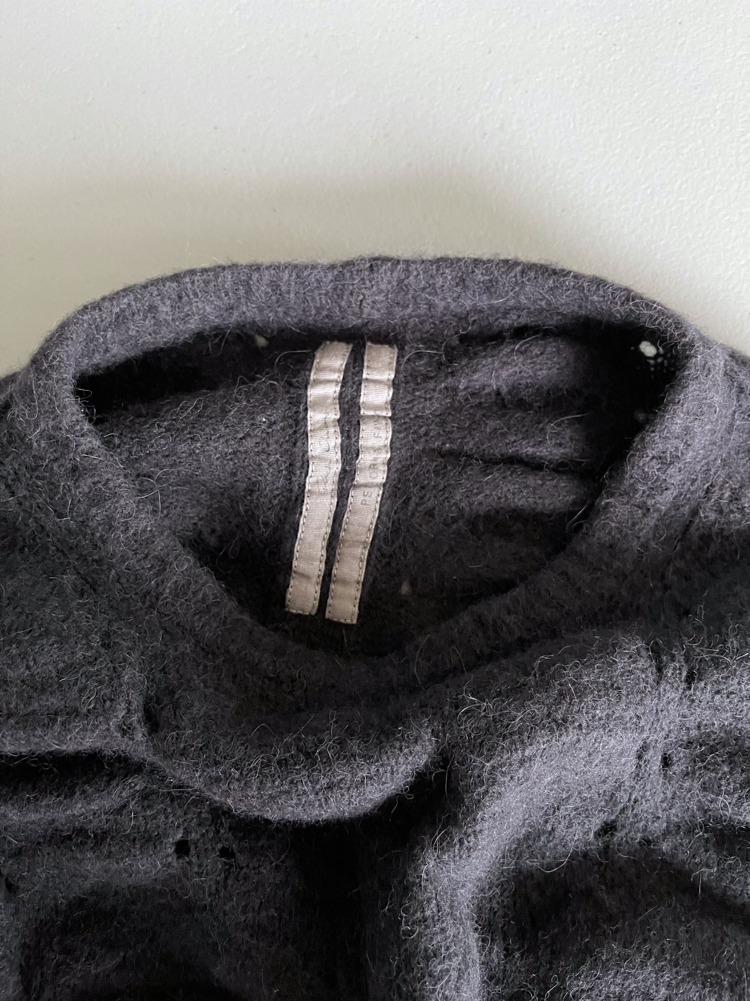 Rick Owens Performa FW20 Runway 3D Textured Knit Sweater Size US L / EU 52-54 / 3 - 4 Thumbnail