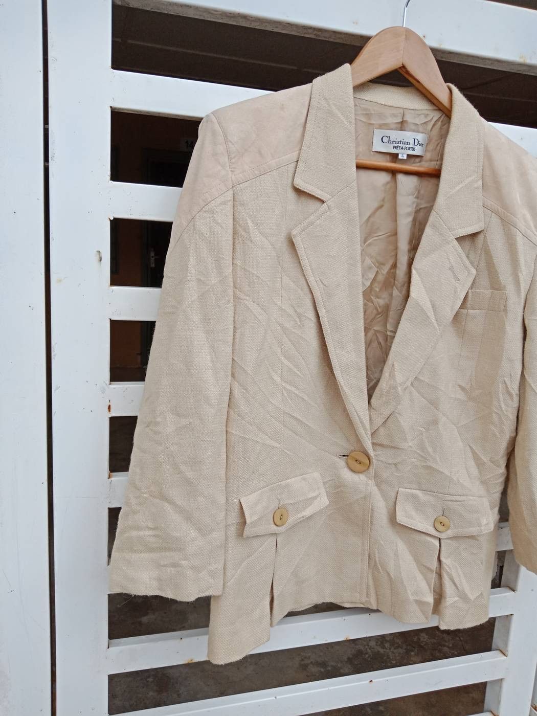 Christian Dior Monsieur Luxury Christian Dior Pret-A-Porter Brown Light Coat Size M / US 6-8 / IT 42-44 - 4 Thumbnail