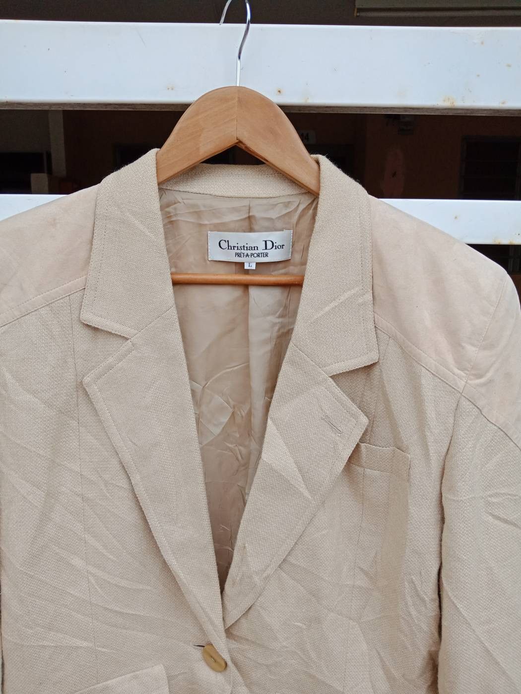Christian Dior Monsieur Luxury Christian Dior Pret-A-Porter Brown Light Coat Size M / US 6-8 / IT 42-44 - 8 Thumbnail