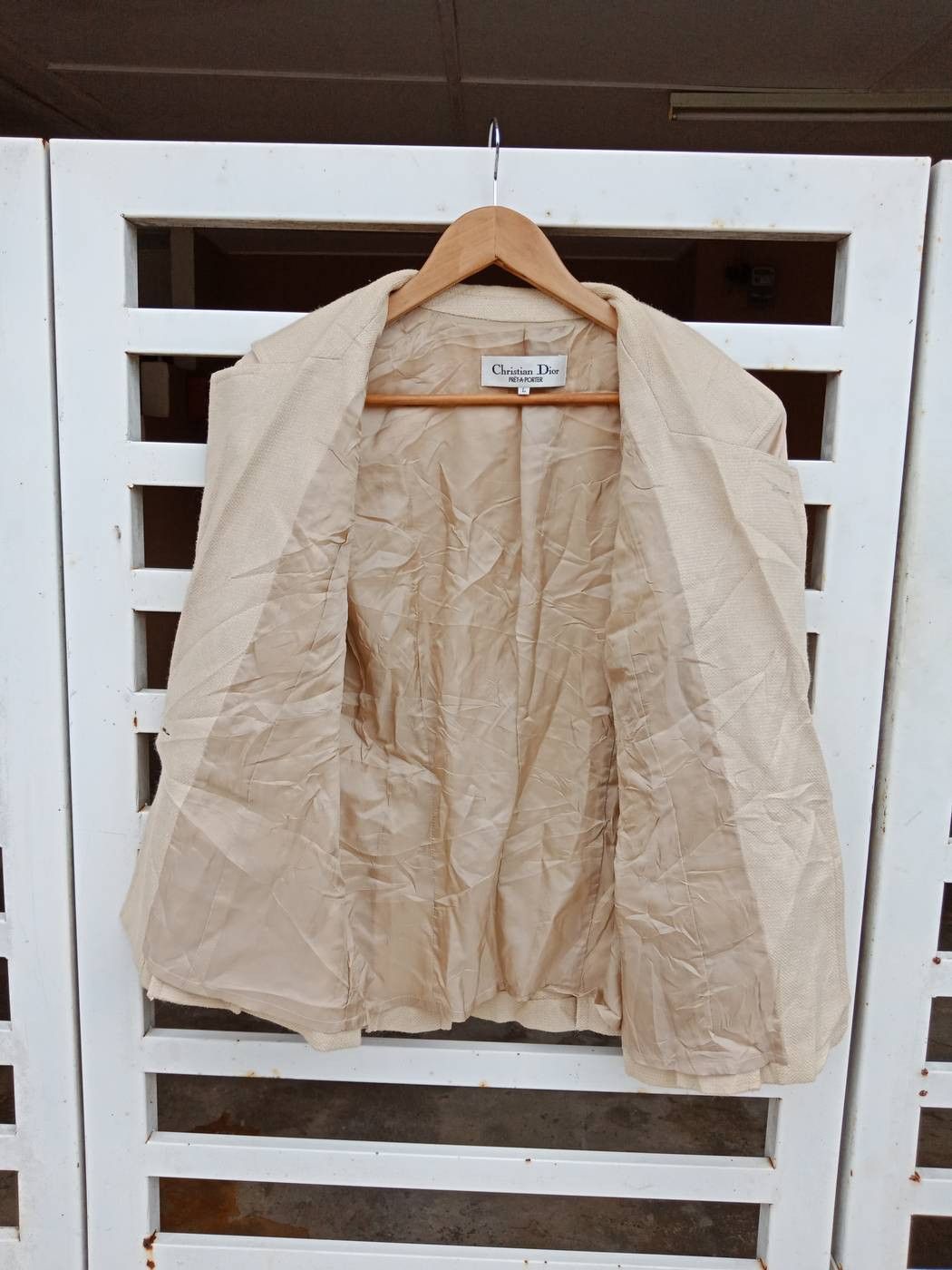 Christian Dior Monsieur Luxury Christian Dior Pret-A-Porter Brown Light Coat Size M / US 6-8 / IT 42-44 - 3 Thumbnail