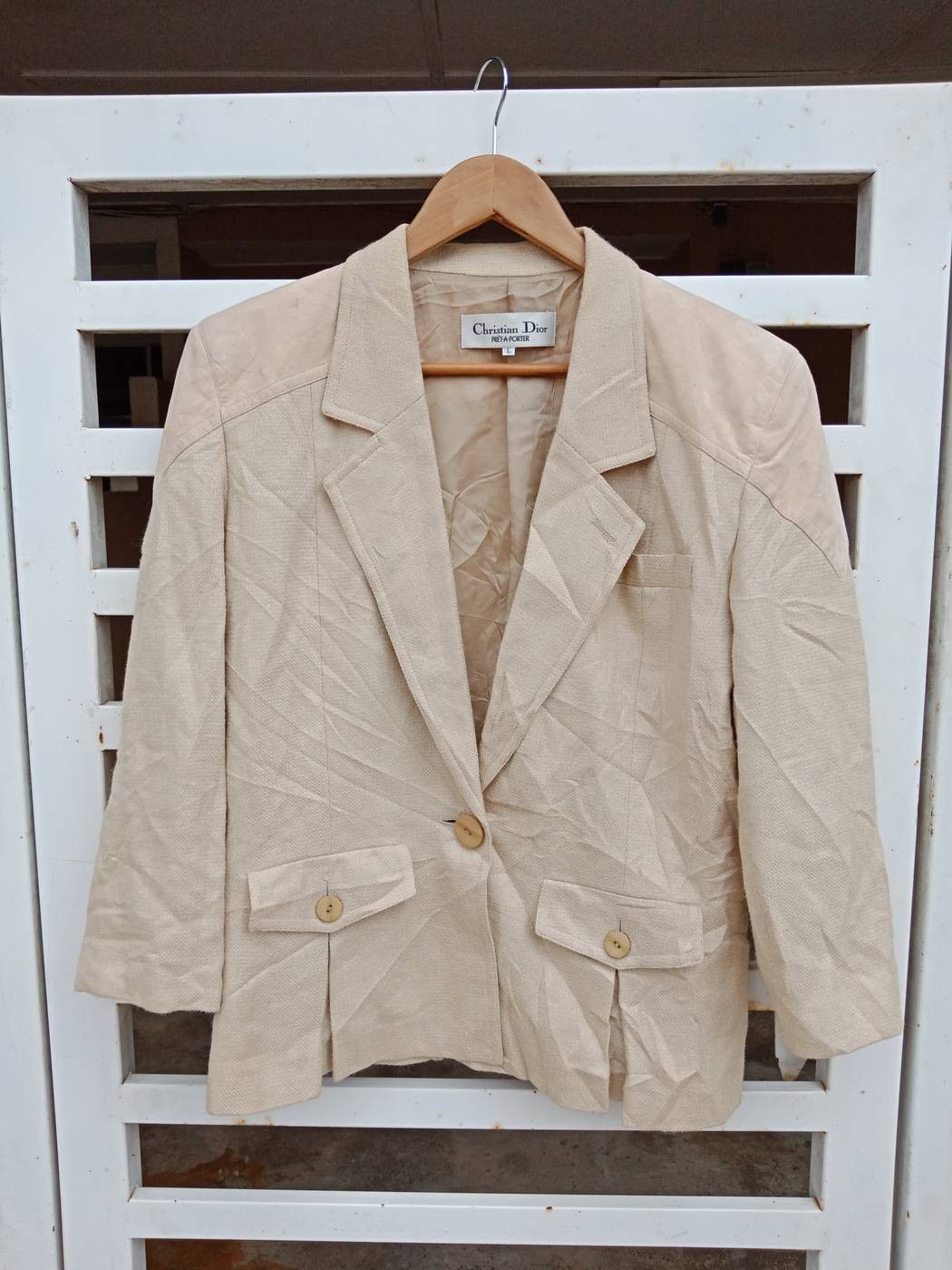 Christian Dior Monsieur Luxury Christian Dior Pret-A-Porter Brown Light Coat Size M / US 6-8 / IT 42-44 - 1 Thumbnail
