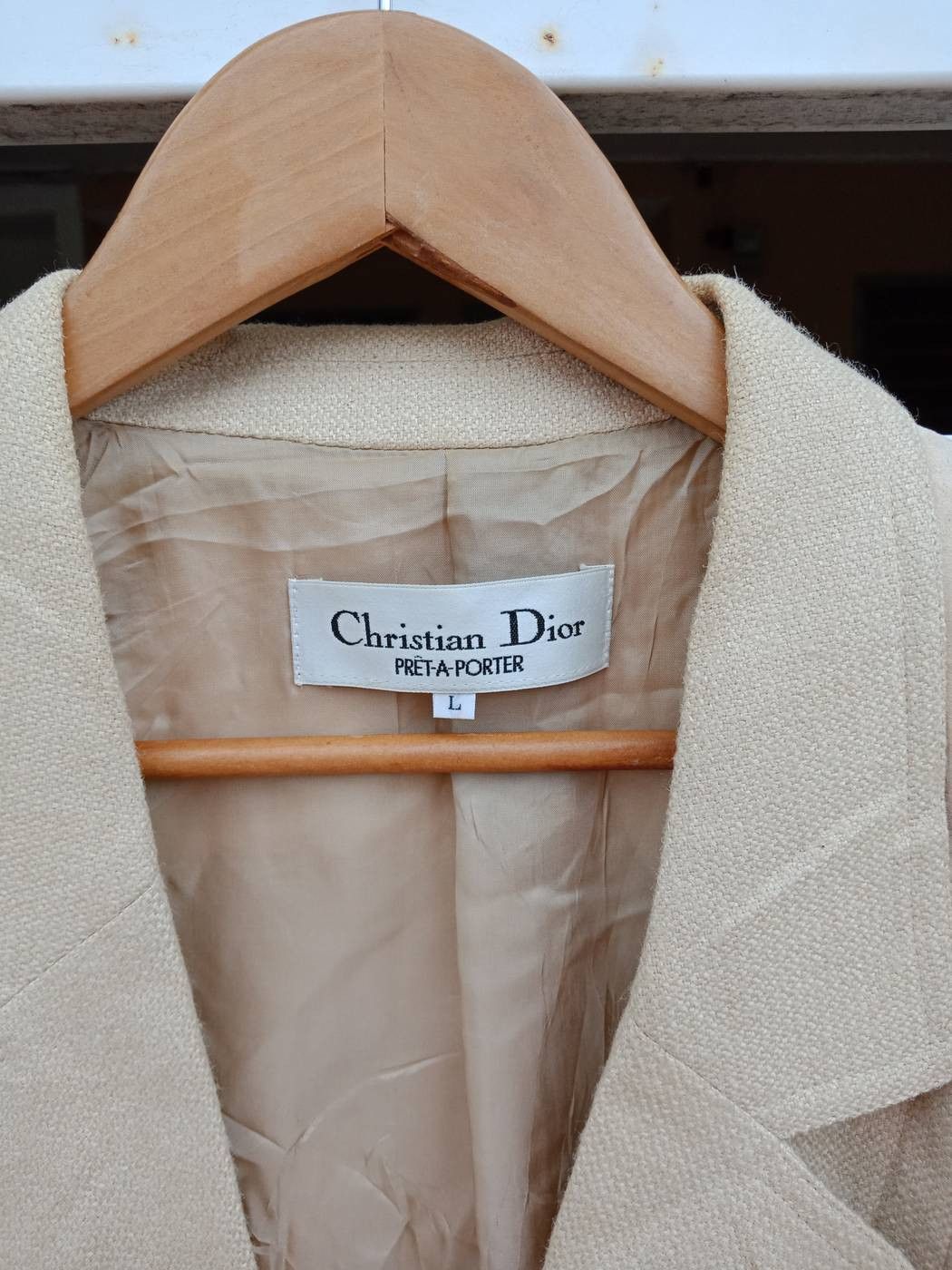 Christian Dior Monsieur Luxury Christian Dior Pret-A-Porter Brown Light Coat Size M / US 6-8 / IT 42-44 - 9 Thumbnail