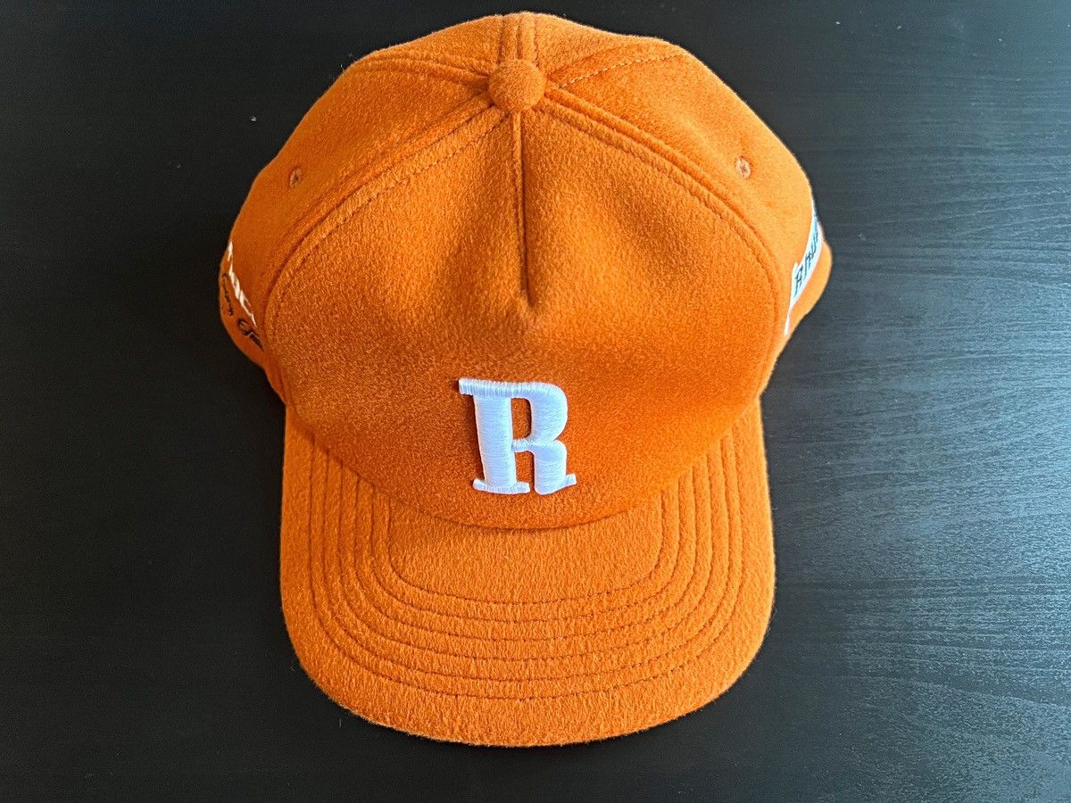 image of Rhude Crown Snap in Orange, Men's