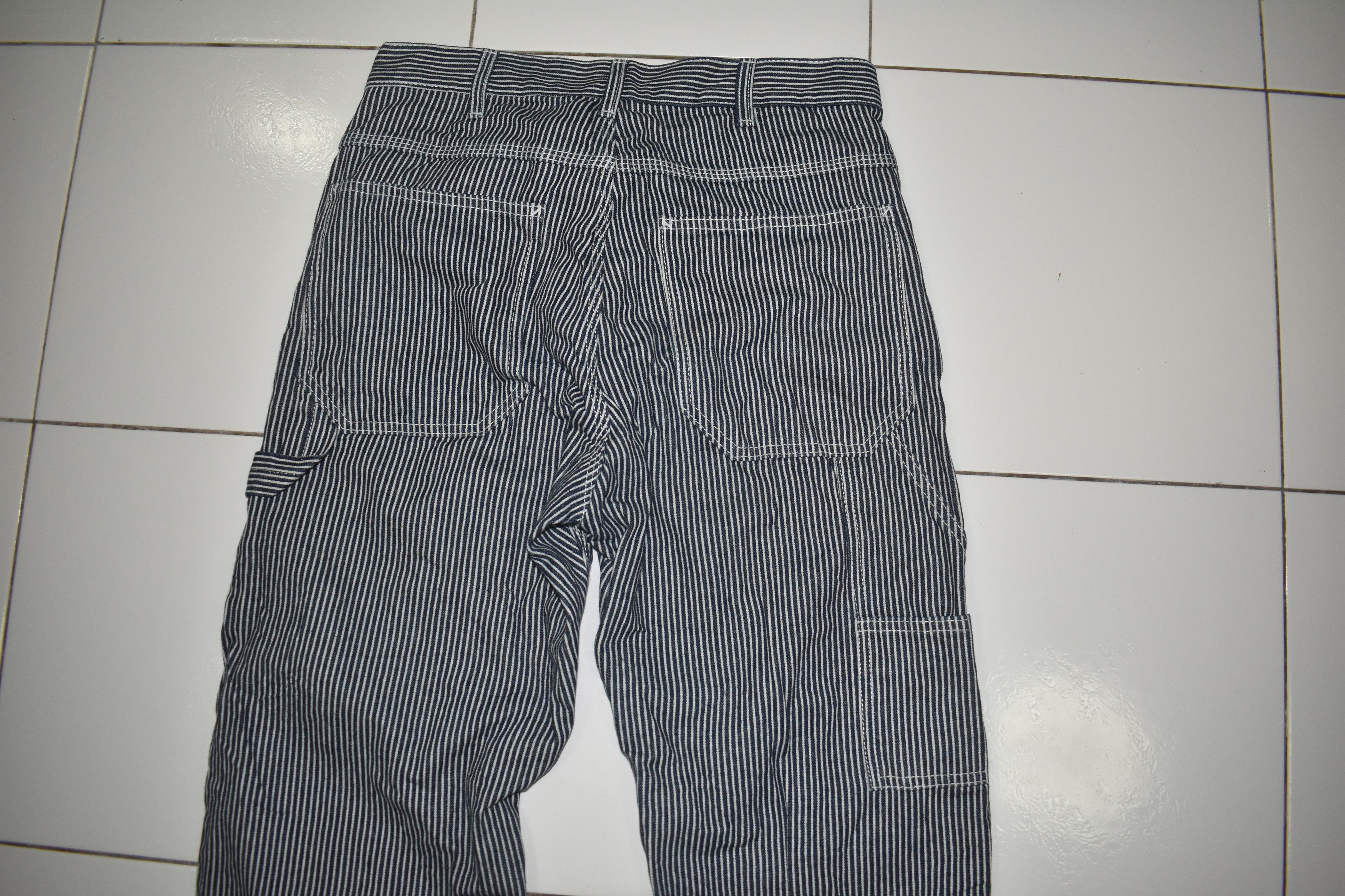 Hysteric Glamour × If Six Was Nine × Japanese Brand Wide Leg 🔥 Vintage Hickory Stripe Pants Size US 29 - 5 Thumbnail