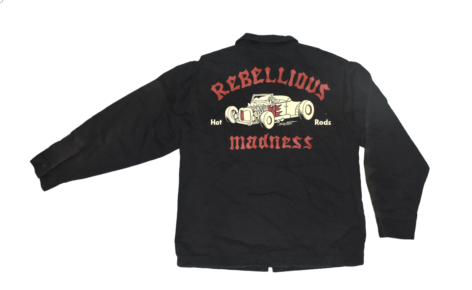 Sports Specialties × Vintage Vintage Rebellious Madness Hot Rod Jacket Size US L / EU 52-54 / 3 - 1 Thumbnail
