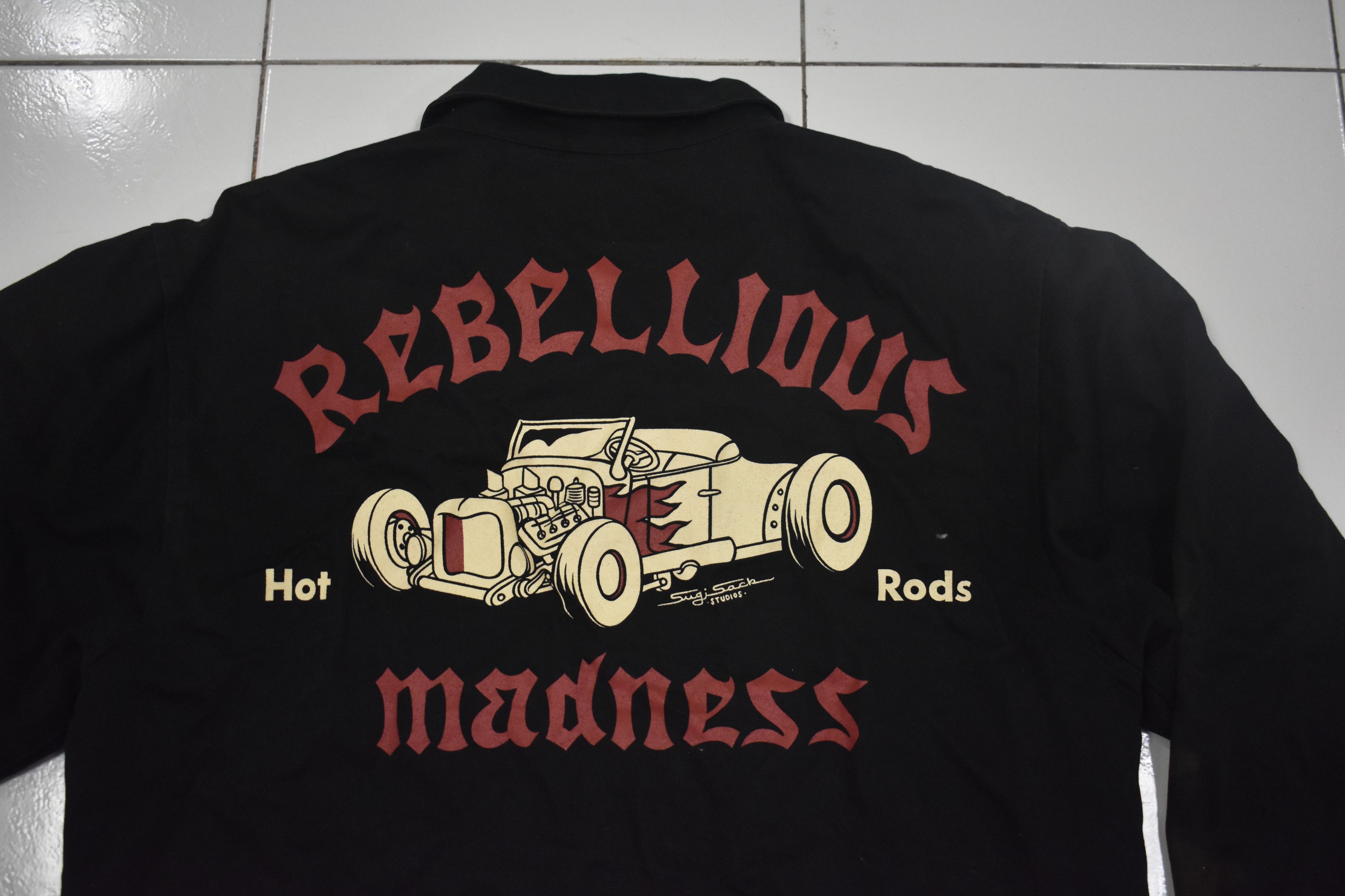 Sports Specialties × Vintage Vintage Rebellious Madness Hot Rod Jacket Size US L / EU 52-54 / 3 - 5 Thumbnail