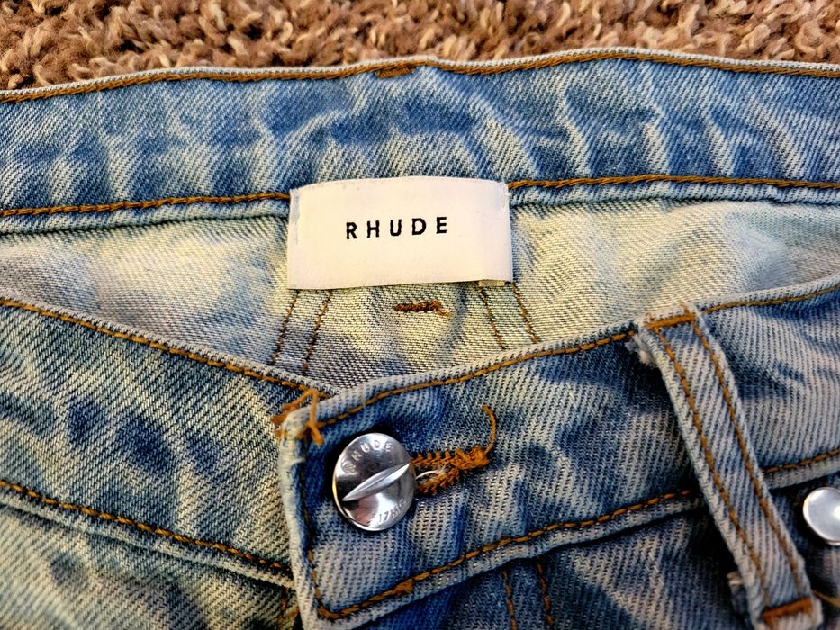 Rhude Rhude Paint Splattered Jeans | Grailed