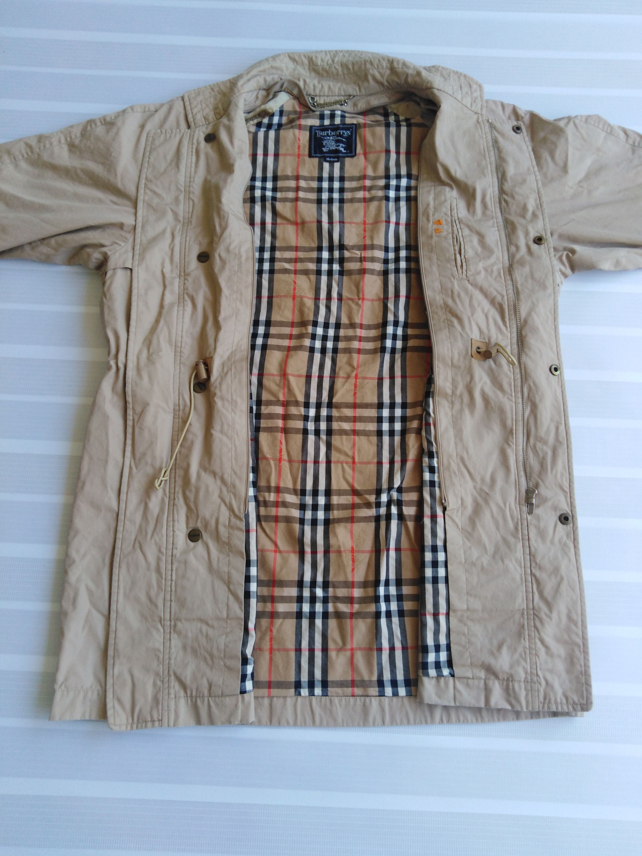 Vintage Burberry Parka Jacket
