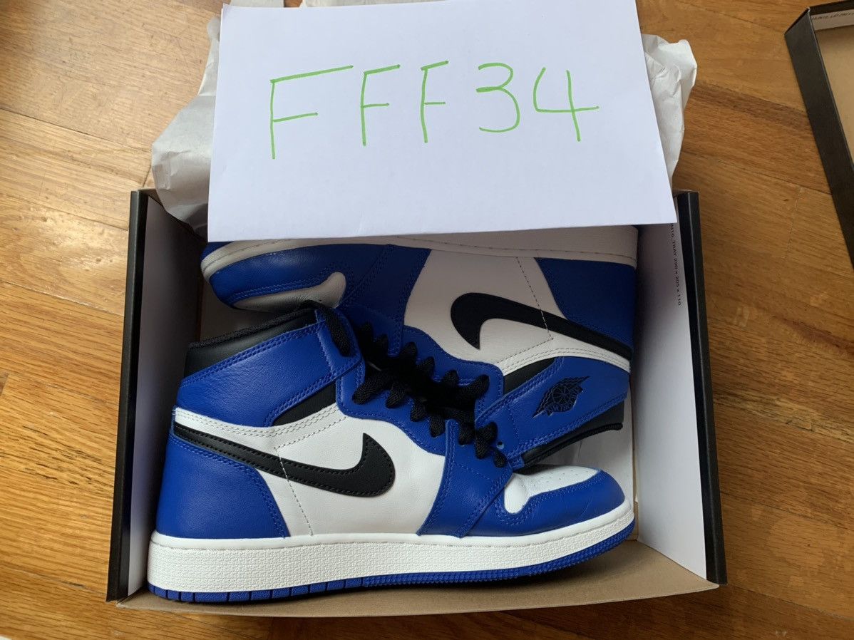 Jordan Brand Air Jordan 1 Retro High OG BG Game Royal 7Y Size US 7 / EU 40 - 9 Thumbnail