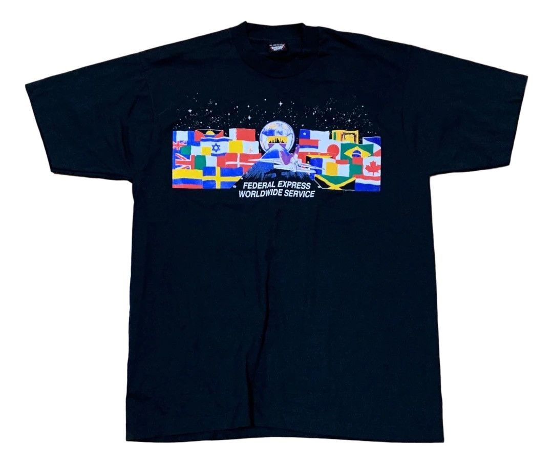 Vintage RARE 90s Vintage Fedex Promo Tee Size US XL / EU 56 / 4 - 1 Preview