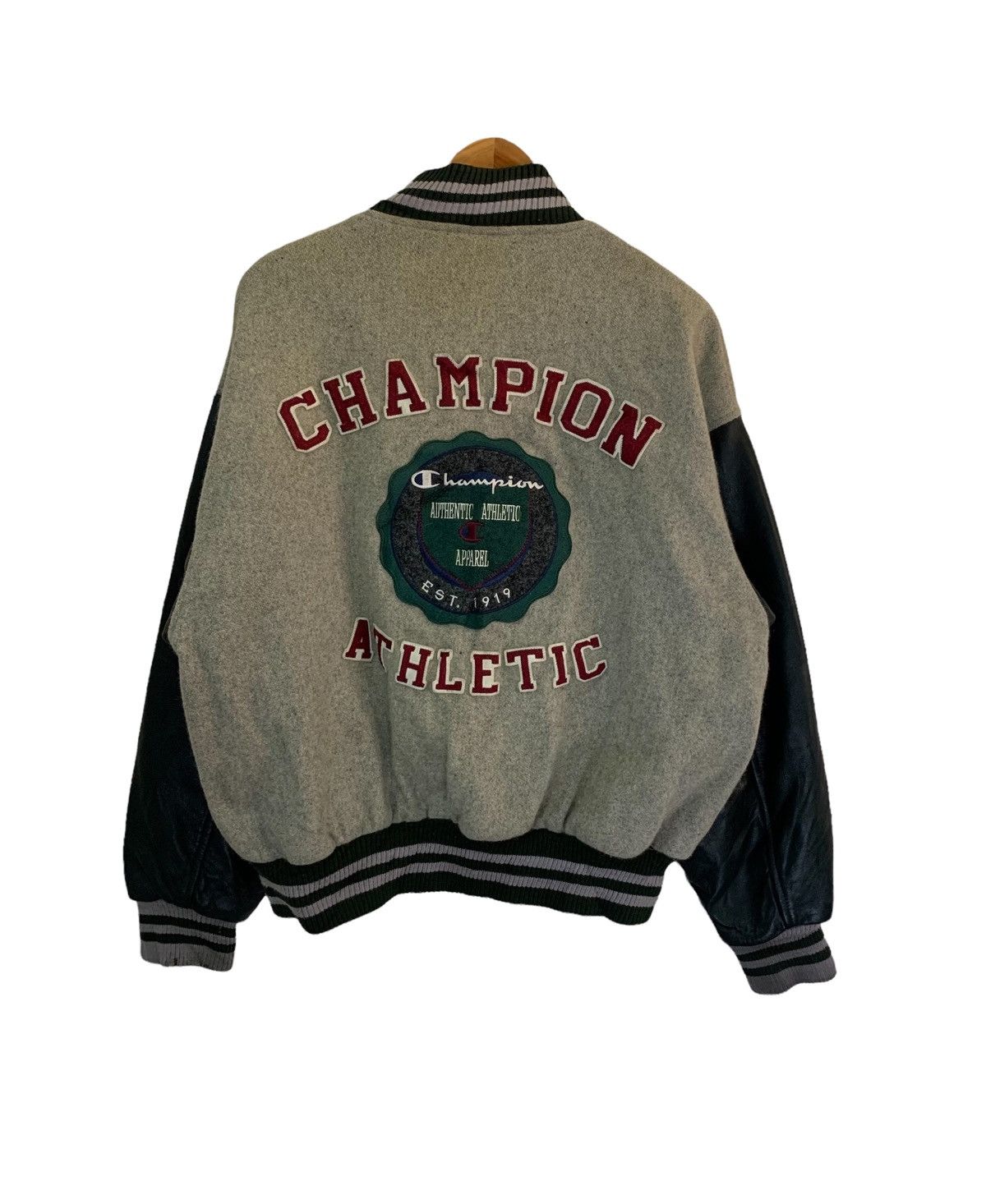 Vintage Champion Athletic Varsity Jacket