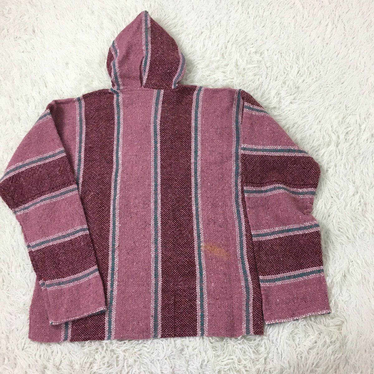 Mexican Threads Vintage Mexican Knit Hoodie Size US L / EU 52-54 / 3 - 6 Thumbnail