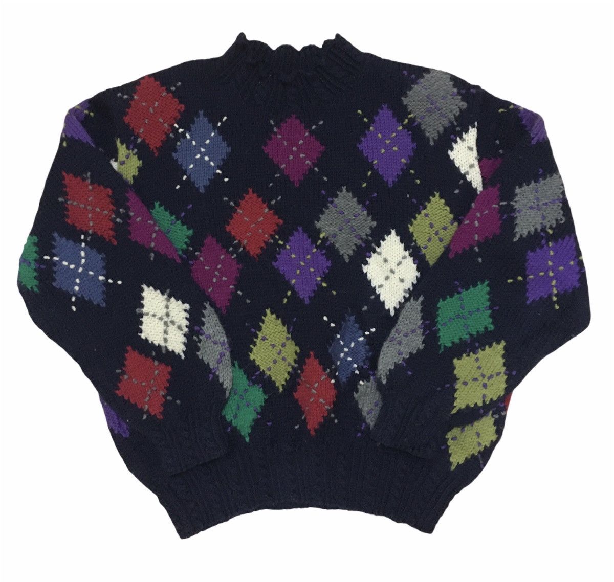 Other Japanese Argyle Knitwear Size US M / EU 48-50 / 2 - 1 Thumbnail